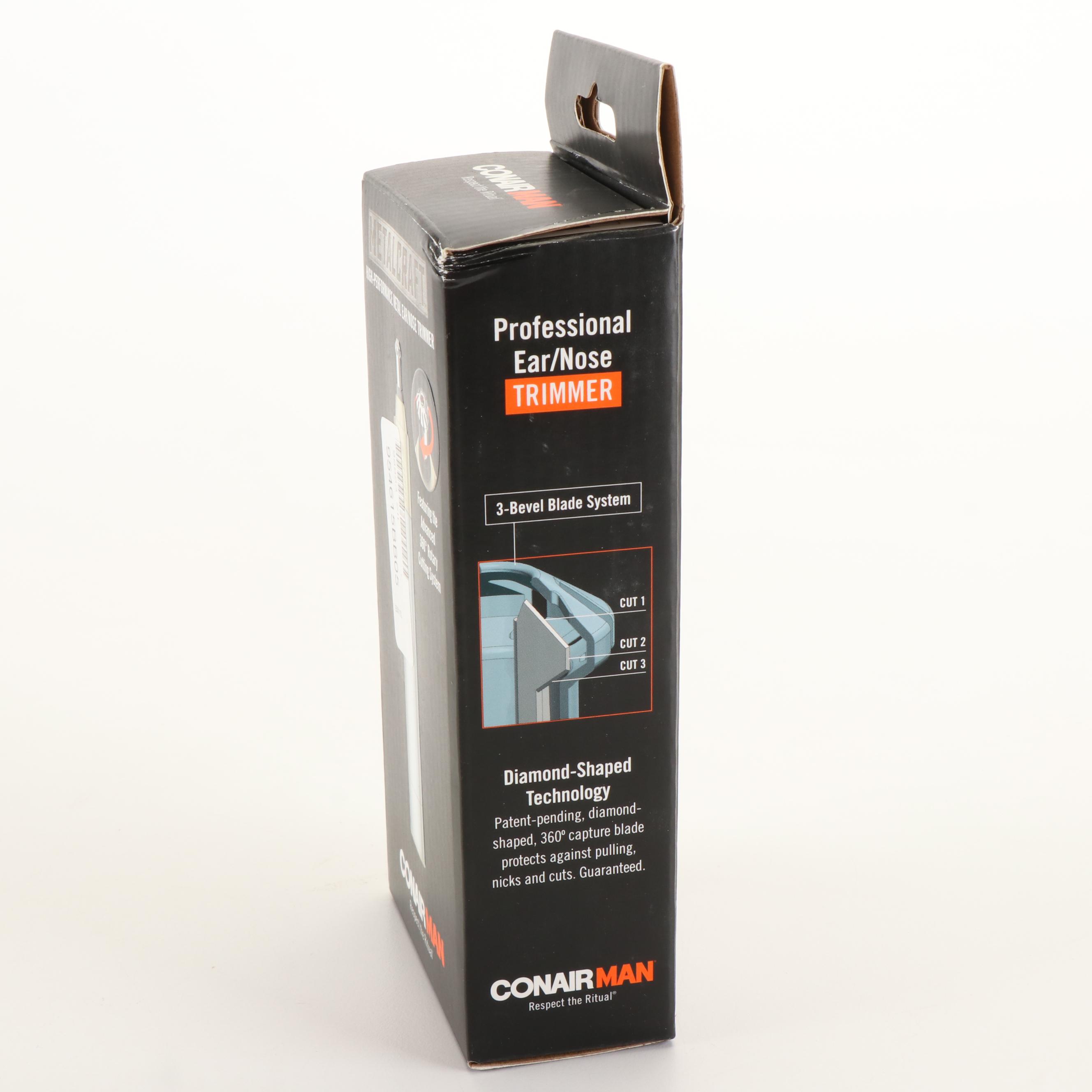 Thinner Scale with Conair Man Ear/Nose Trimmer