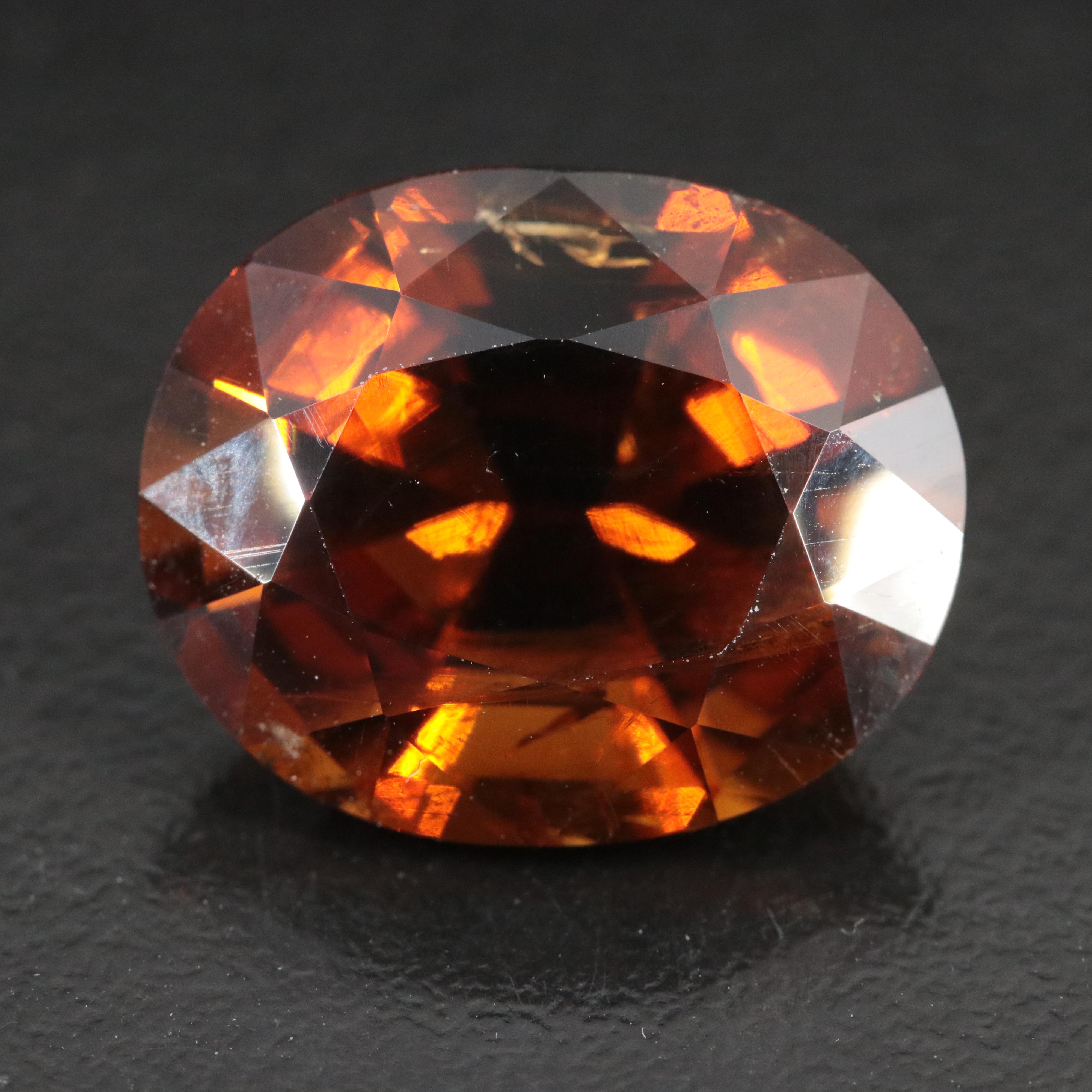 Loose 16.41 CT Smoky Quartz with IGI Report