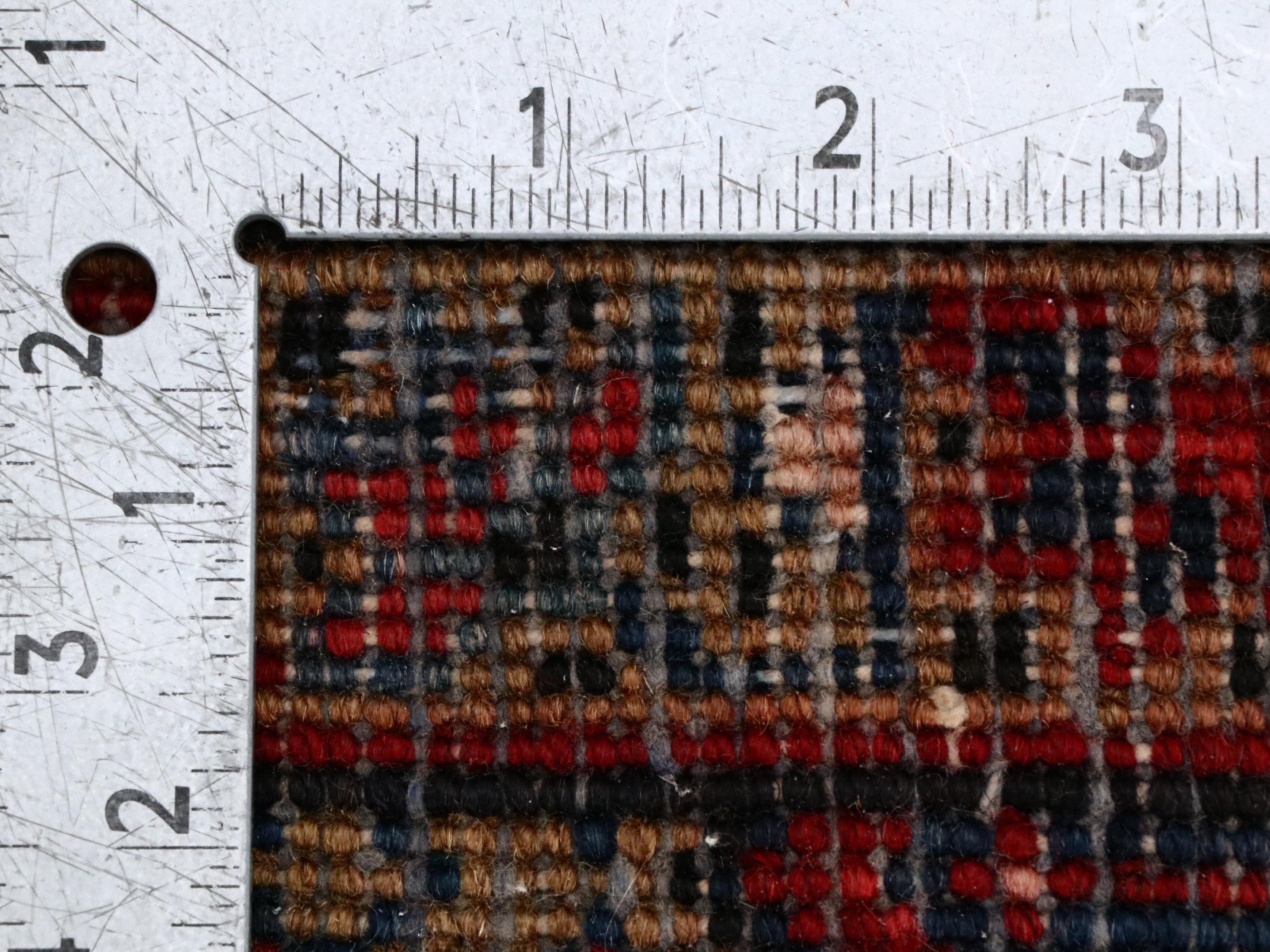 10'1 x 12'8 Hand-Knotted Persian Heriz Room Sized Rug