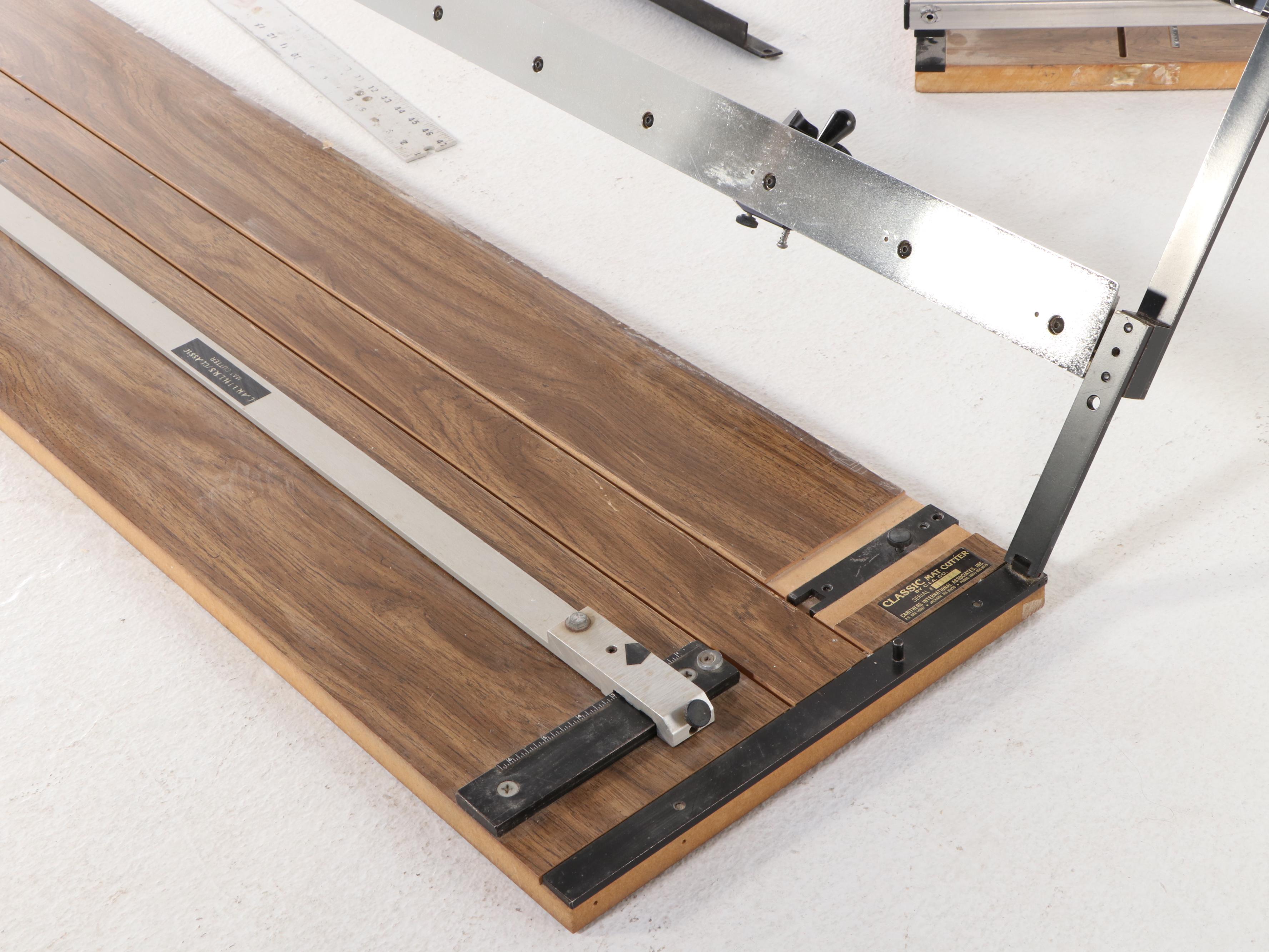 Carithers International Classic Mat Cutter, Fletcher CornerLock 4000 and More