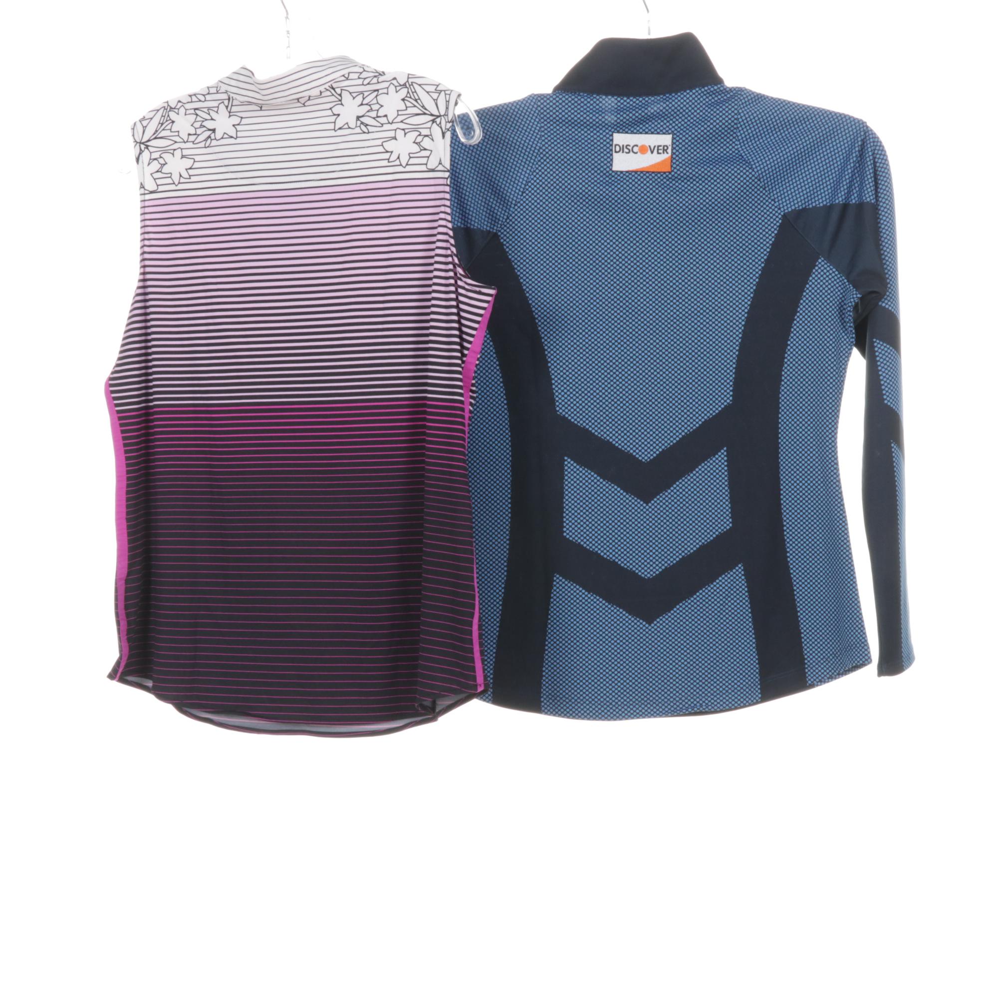 Kate Lord, Jack Nicklaus and Under Armour Golf Skirts, Tops, and Quarter-Zip