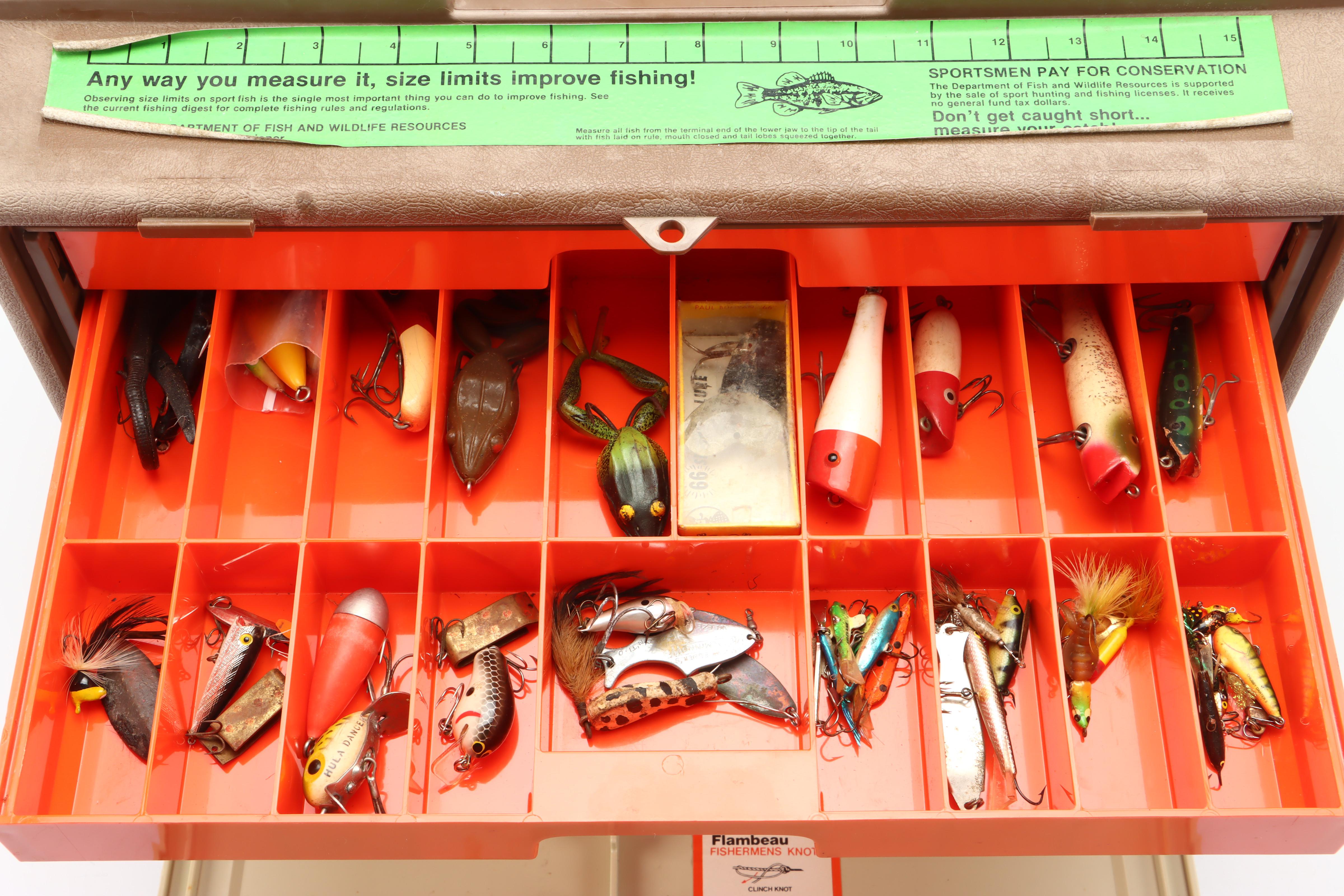 Flambeau Adventurer 2275 Five-Shelf Plastic Bait and Tackle Box