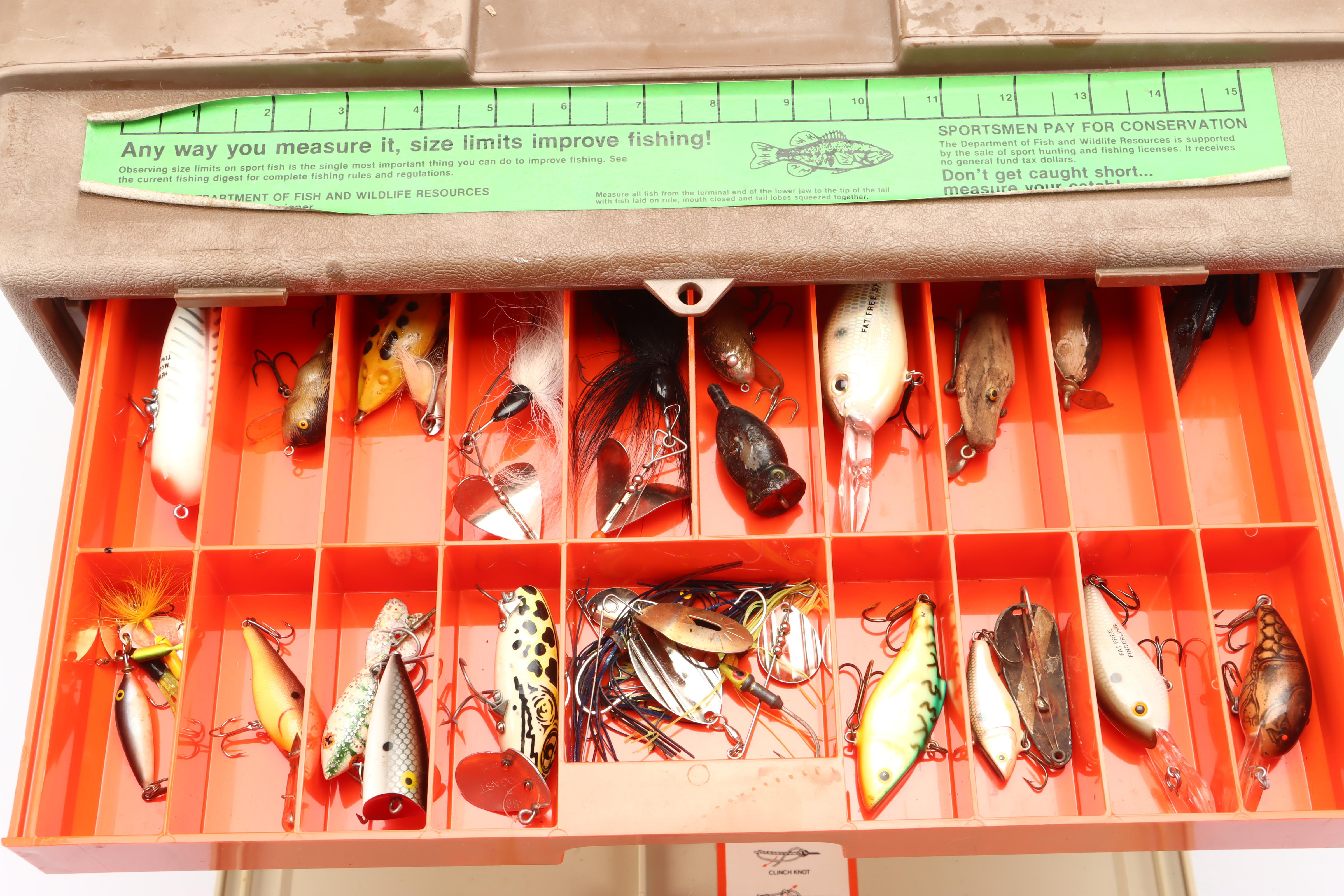 Flambeau Adventurer 2275 Five-Shelf Plastic Bait and Tackle Box