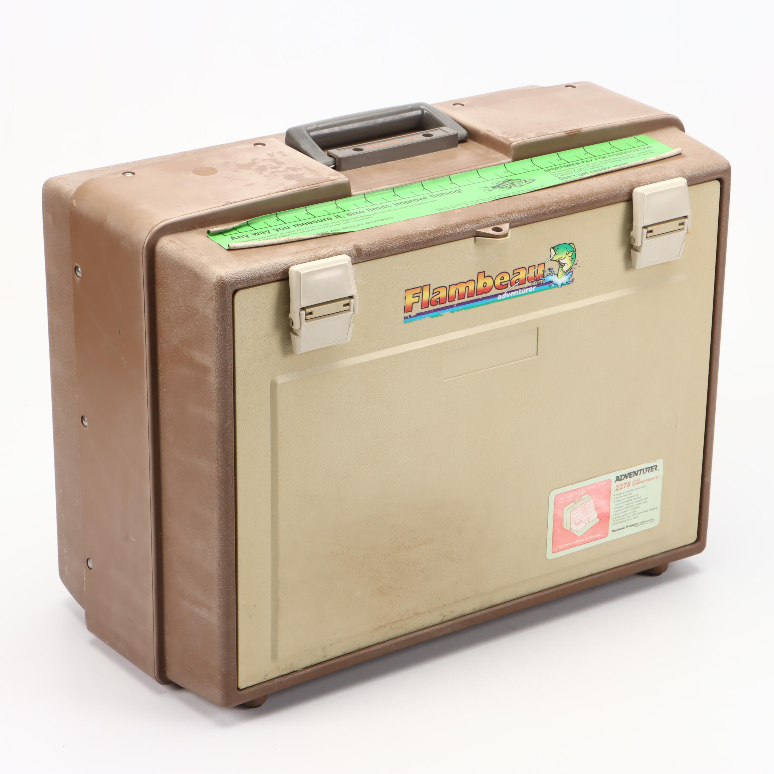 Flambeau Adventurer 2275 Five-Shelf Plastic Bait and Tackle Box