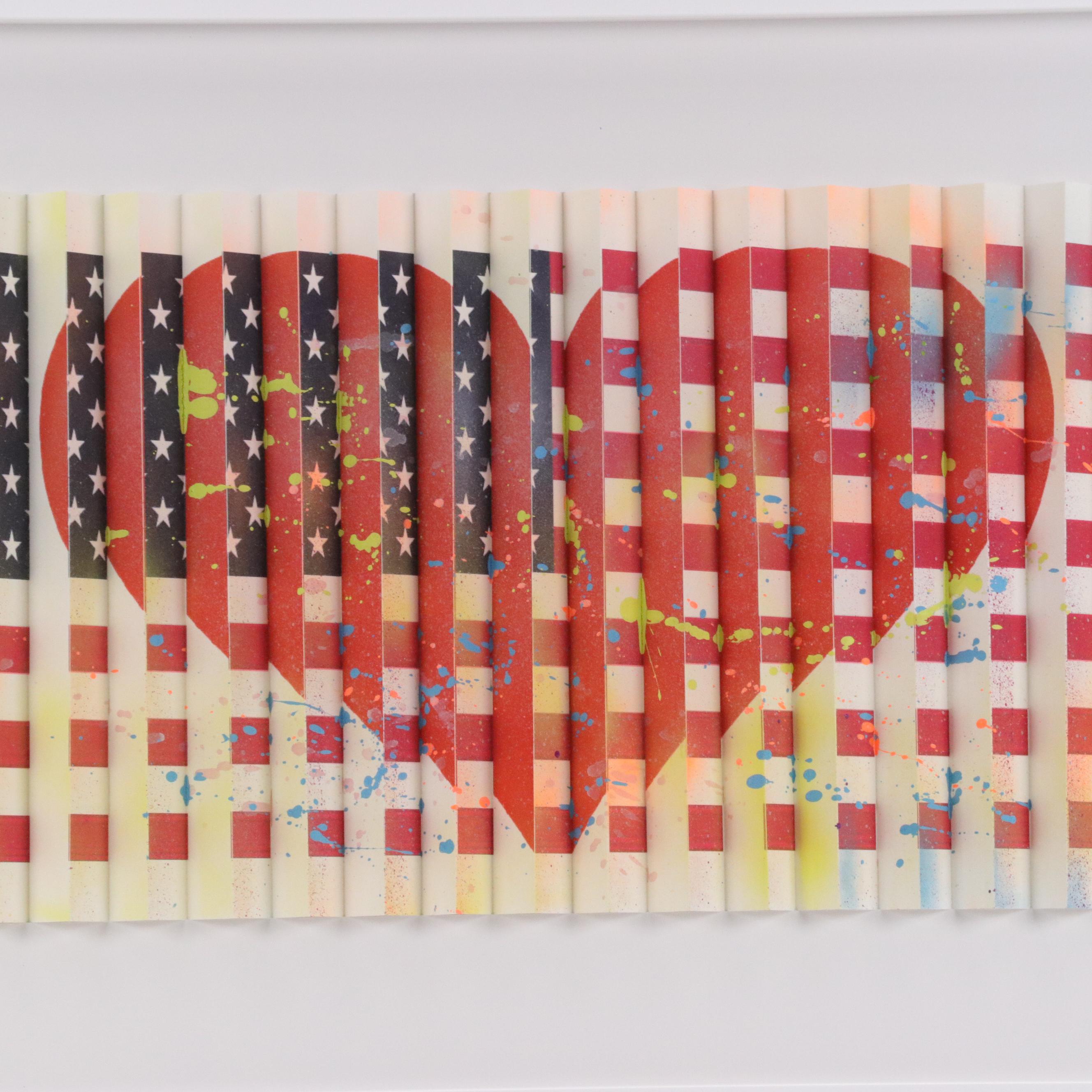 E.M. Zax Pop Art 3D Polymorph Wall Sculpture, 2023