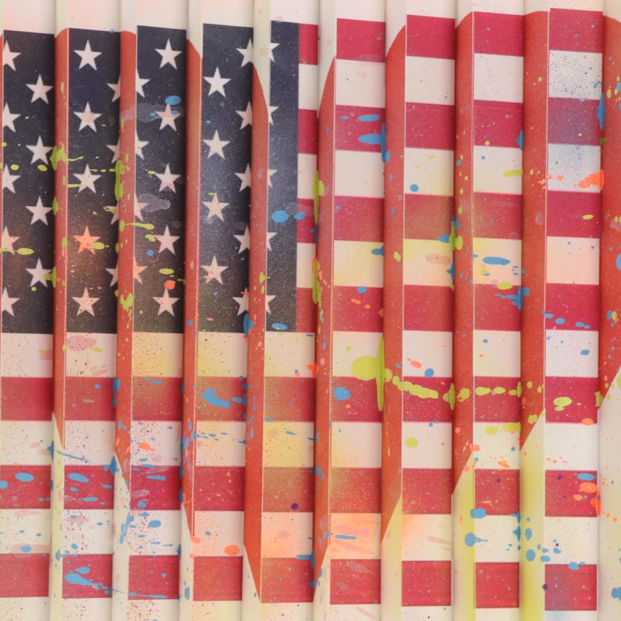 E.M. Zax Pop Art 3D Polymorph Wall Sculpture, 2023 | EBTH