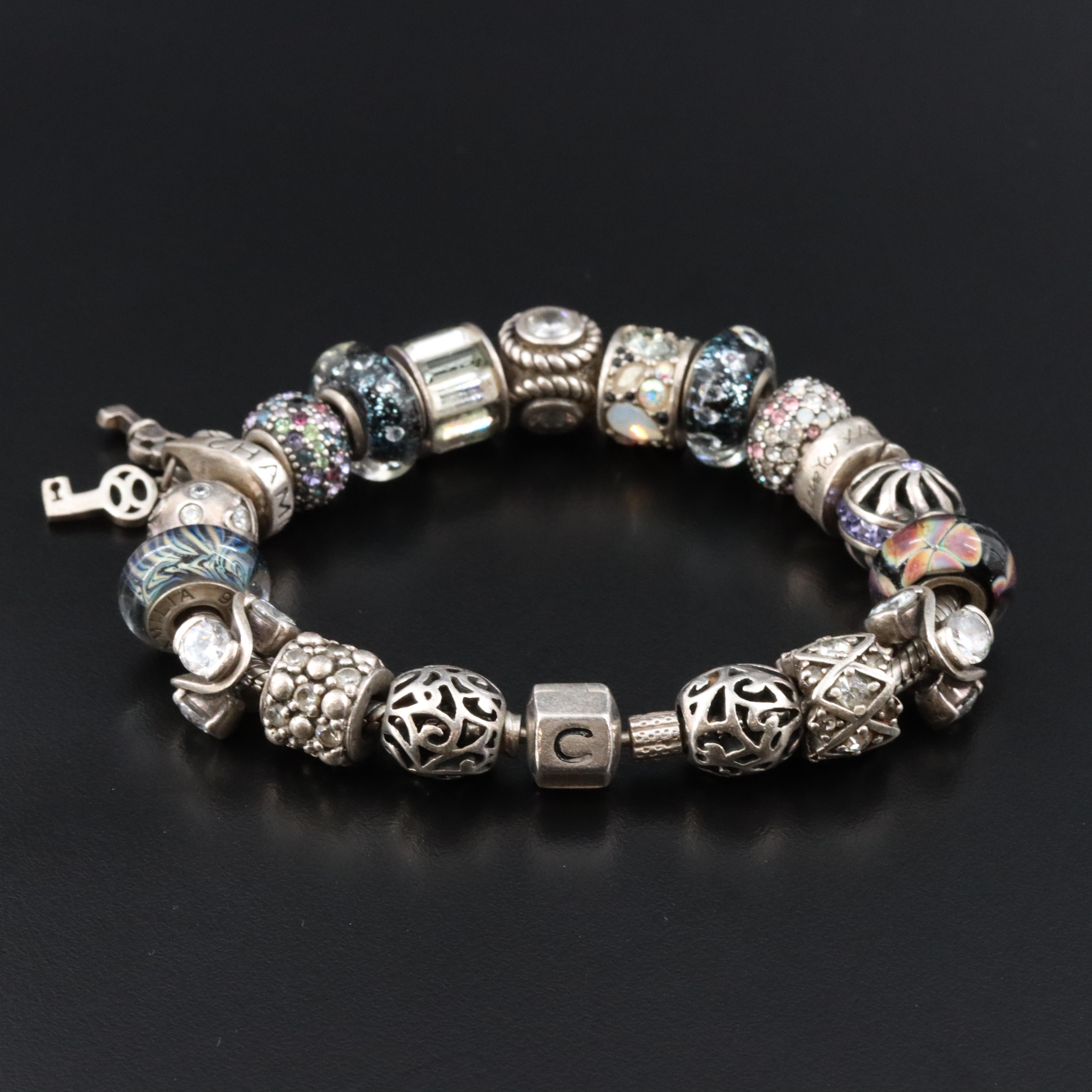 Chamilla Sterling Bead Bracelet