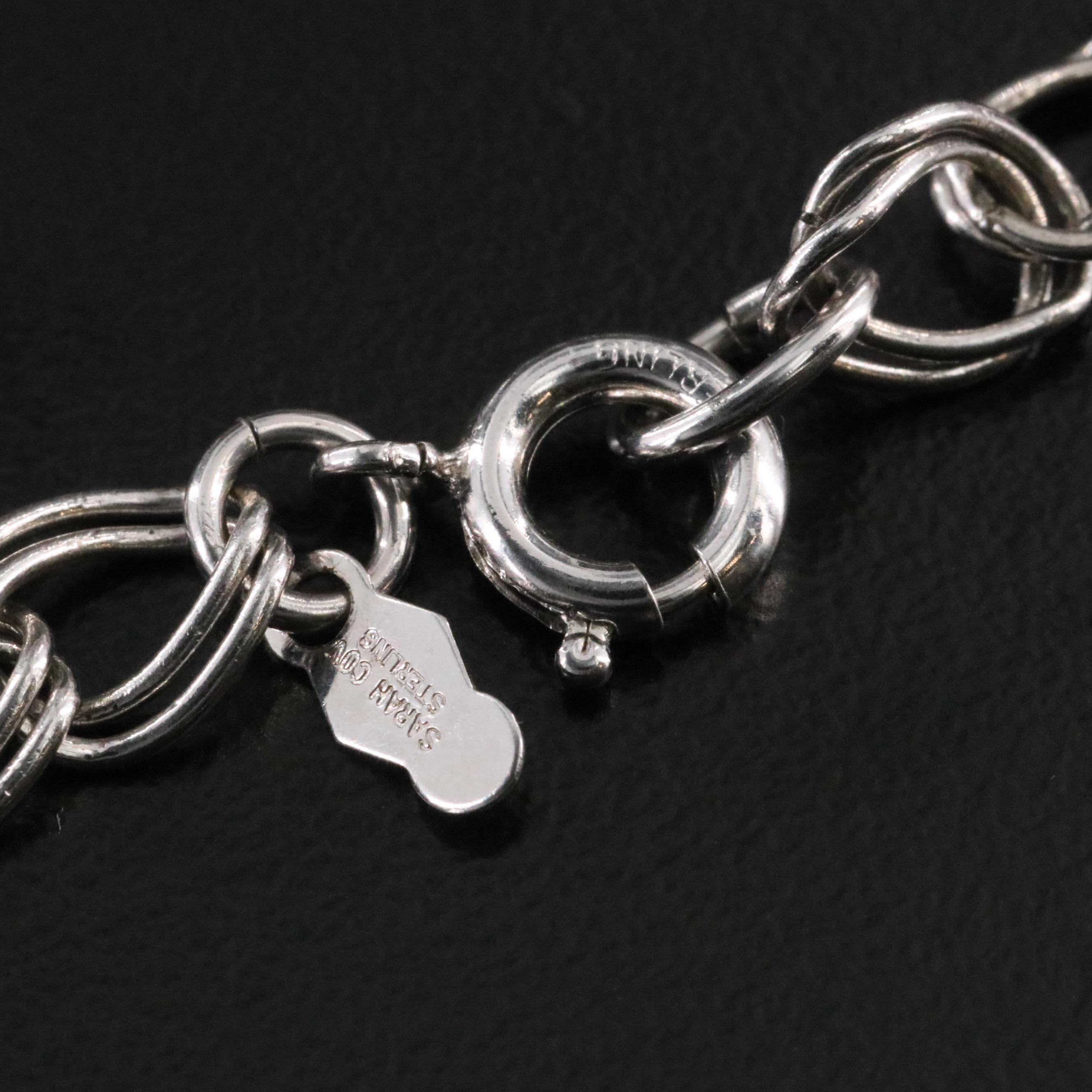 Sterling European Travel Themed Charm Bracelet Including 800 and 835 Silver