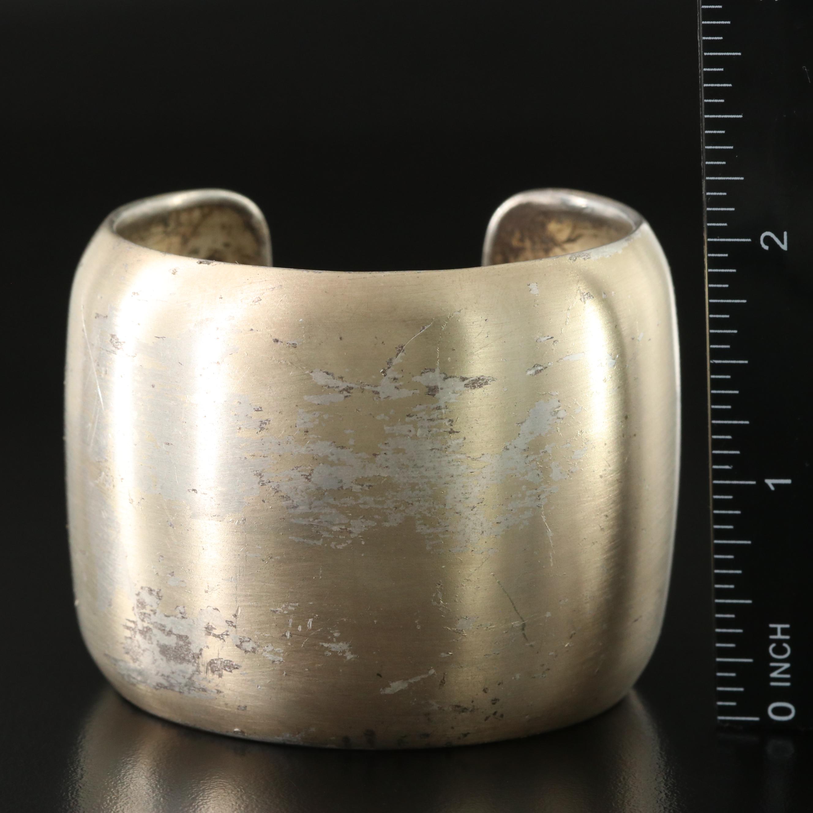 Sterling Wide Cuff