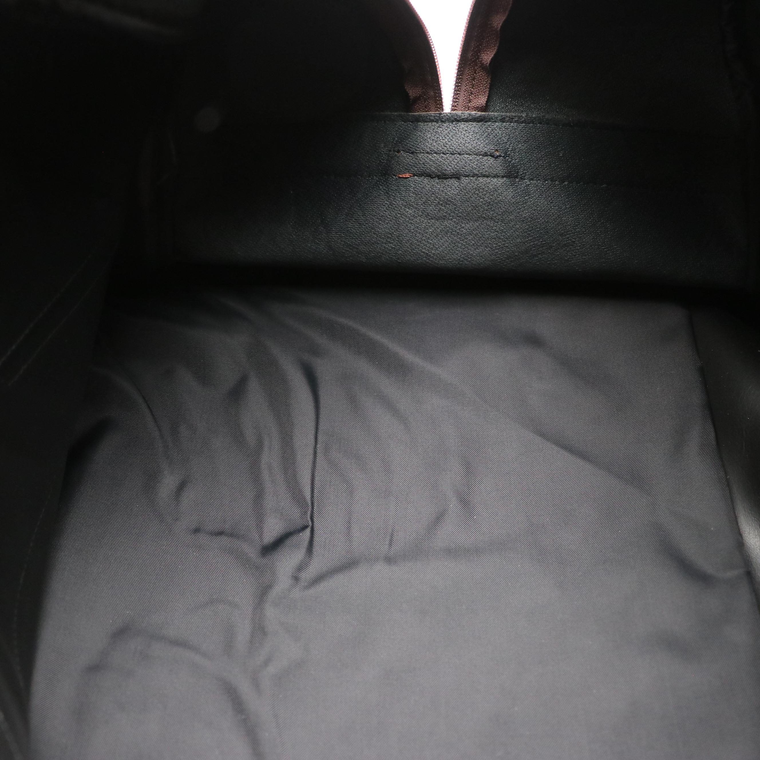 Burberrys Sport Duffle Bag in Haymarket Canvas with Faux Leather Trim