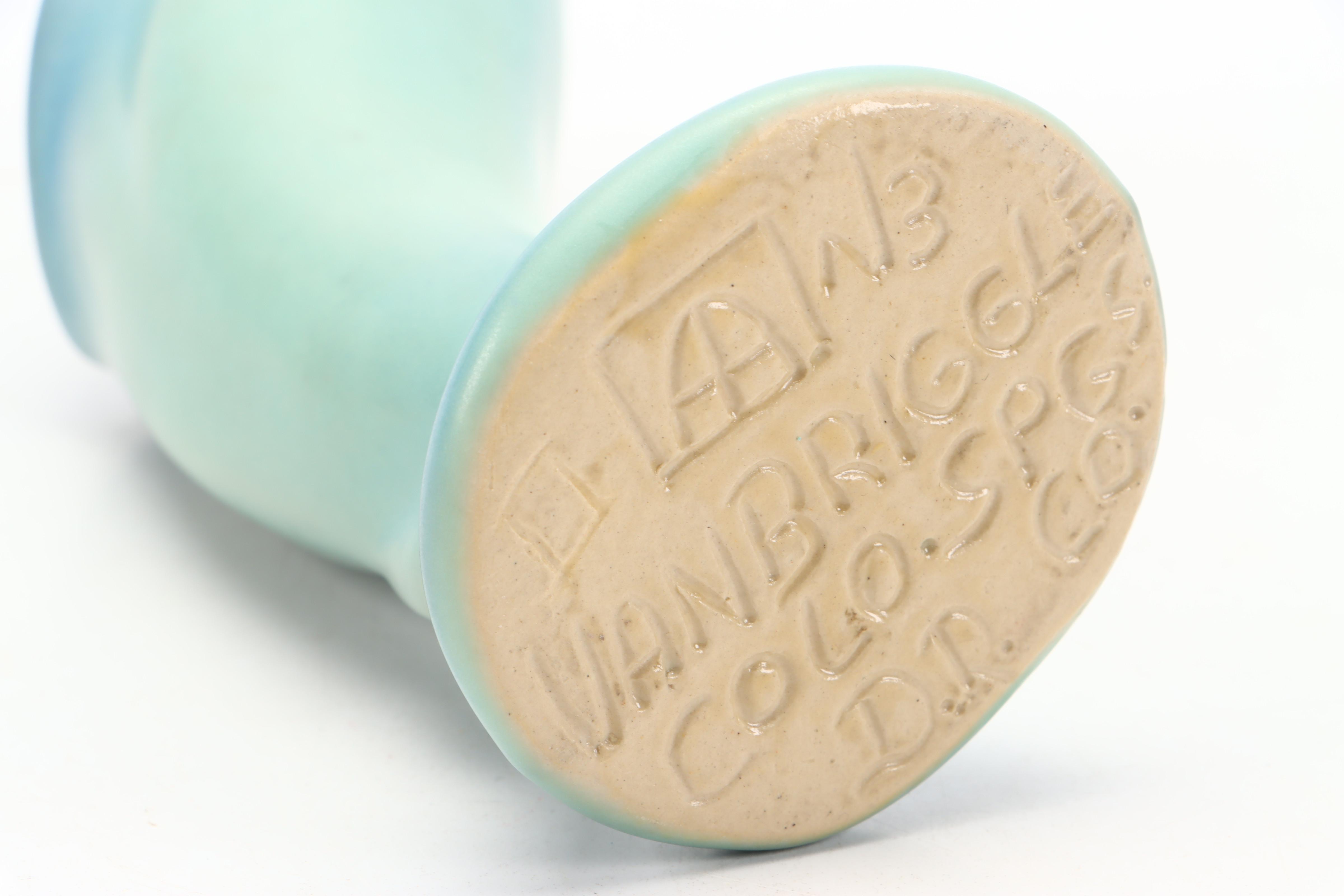 Van Briggle Pottery Bird of Paradise Vase