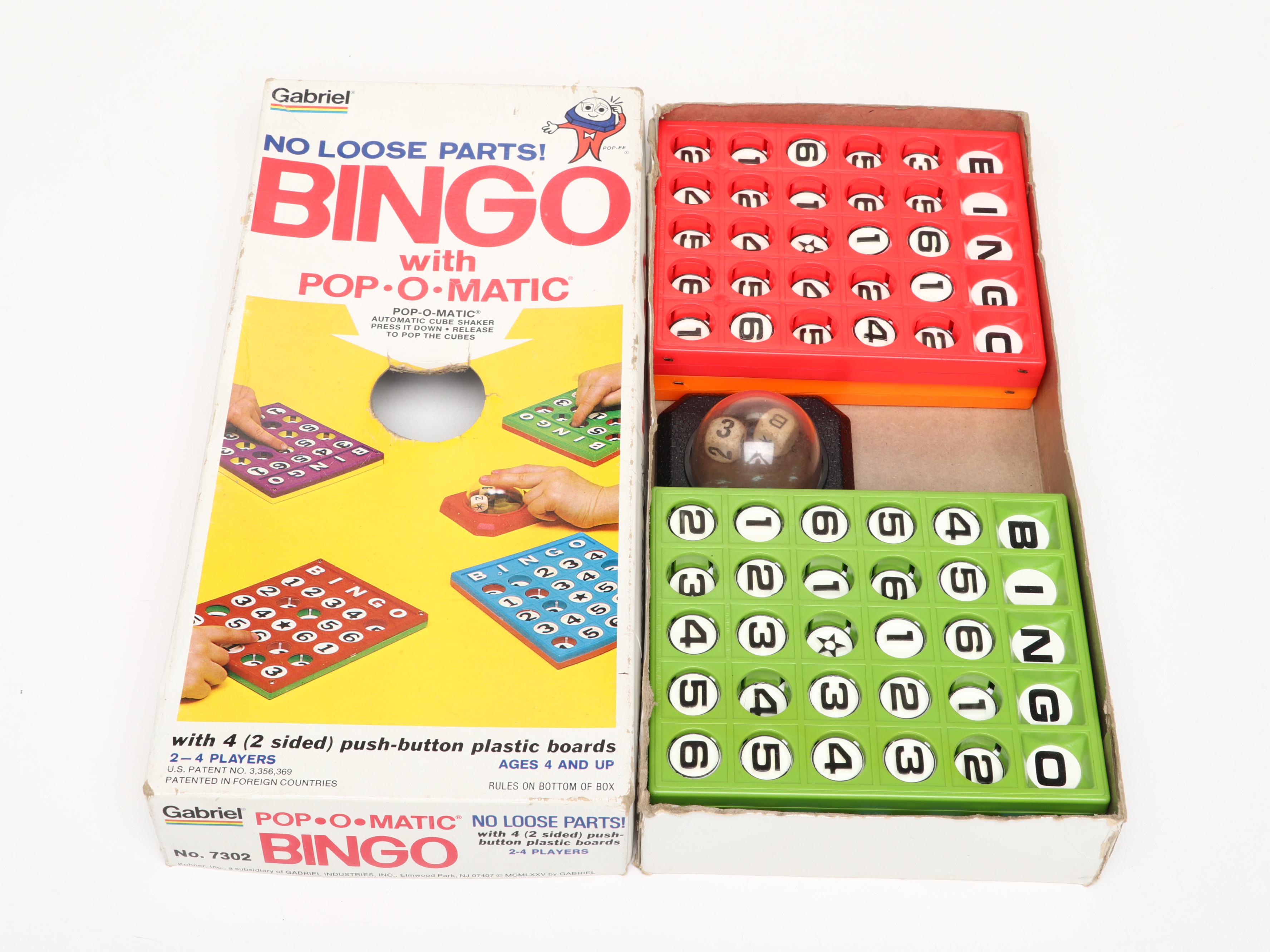 Marx Toys "Popcorn", Milton Bradley "Tiddledy Winks" and More Table Top Games