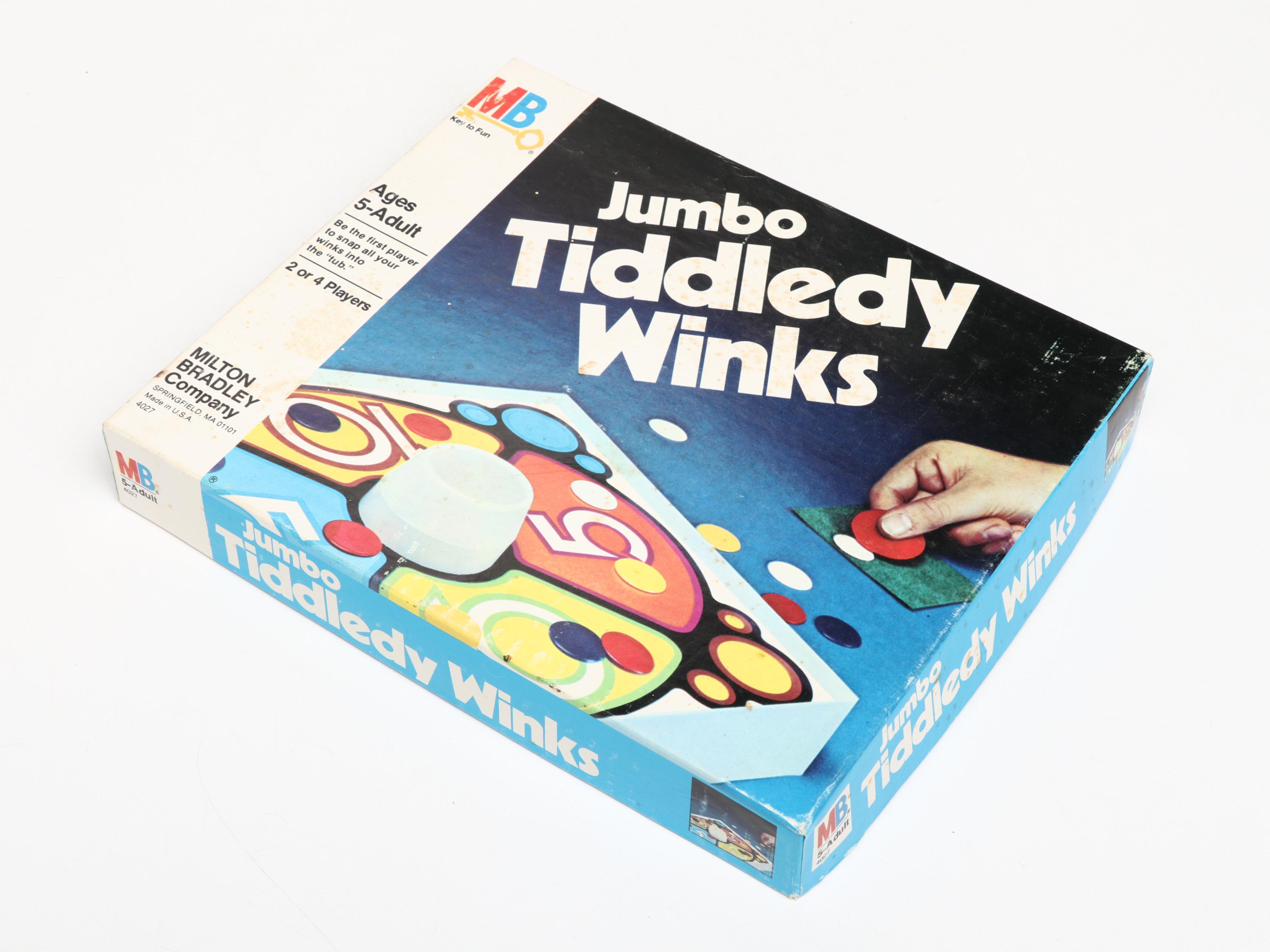 Marx Toys "Popcorn", Milton Bradley "Tiddledy Winks" and More Table Top Games