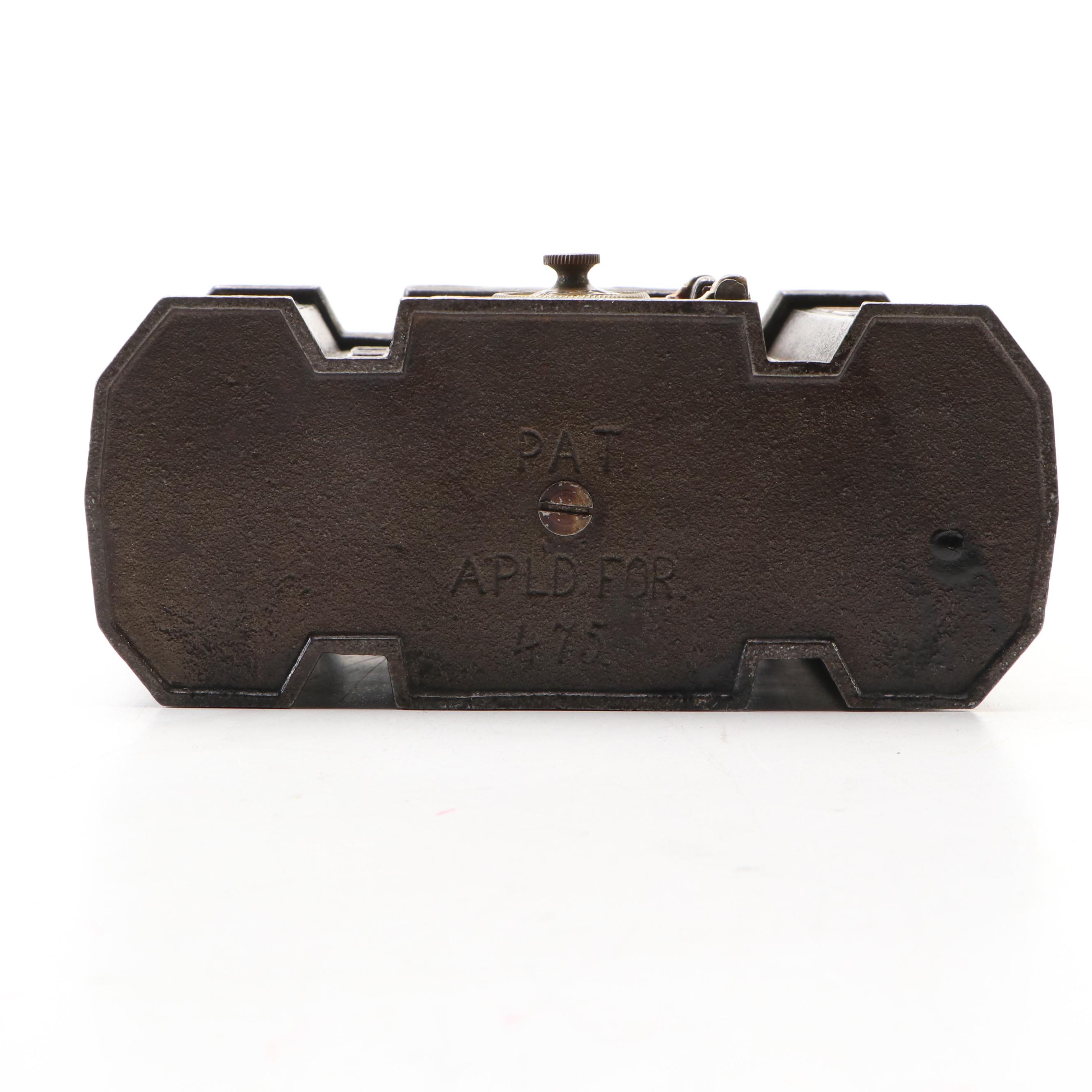 Kyser & Rex Cast Iron Safe Tower Bank, Late 19th Century