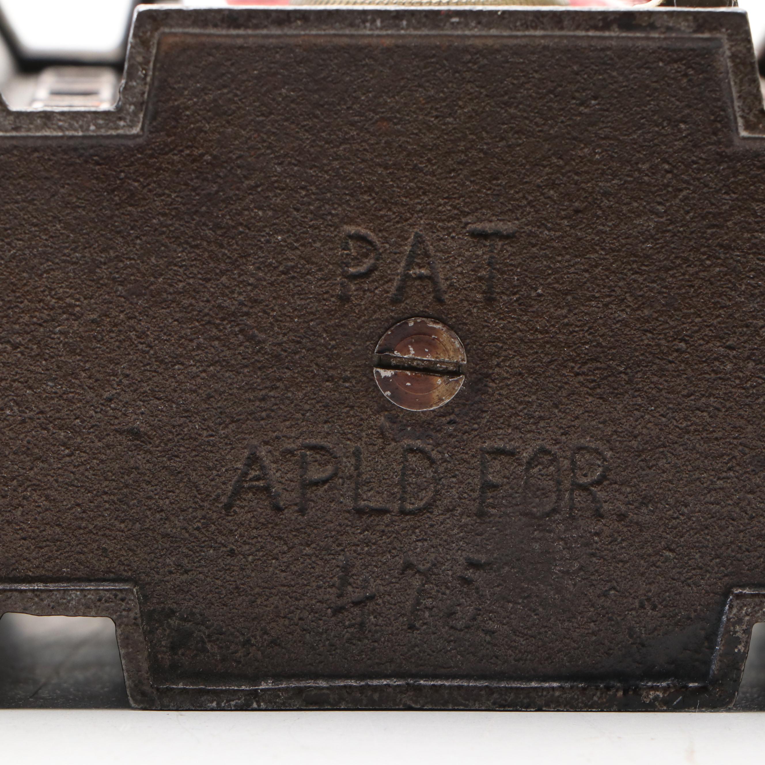 Kyser & Rex Cast Iron Safe Tower Bank, Late 19th Century