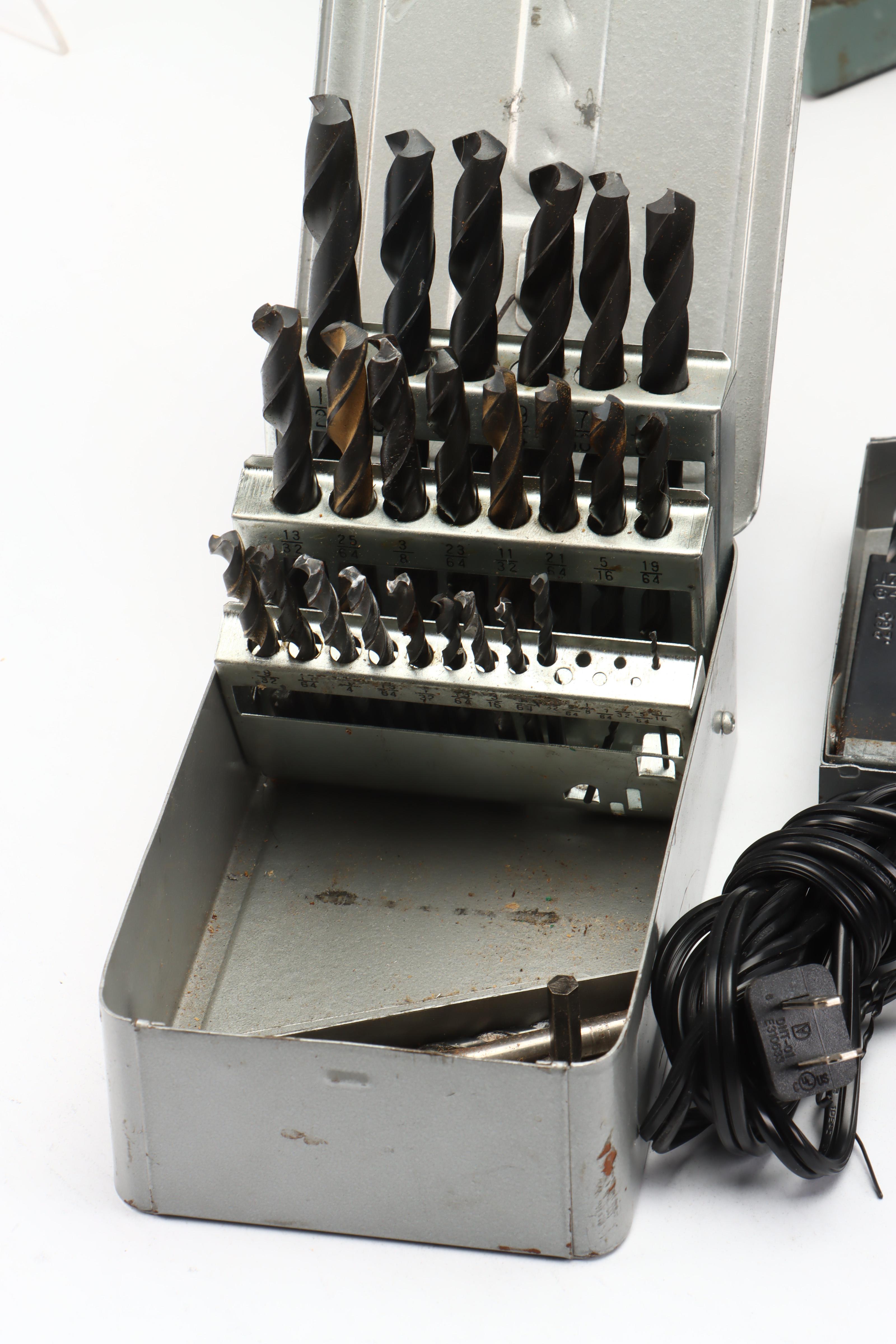 Delta Bench Grinder, EverSmart Charger, and Other Tool Accessories