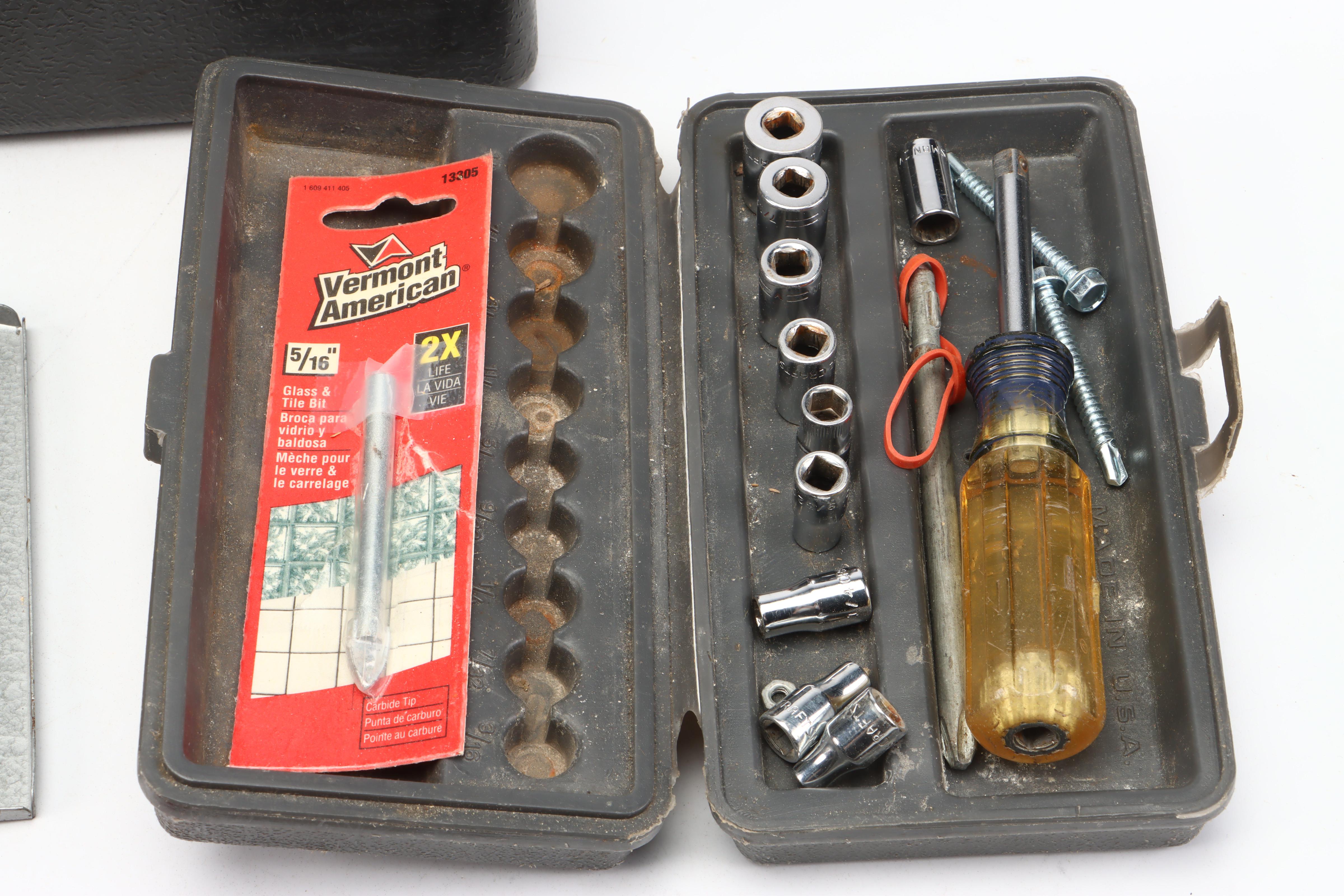 Delta Bench Grinder, EverSmart Charger, and Other Tool Accessories