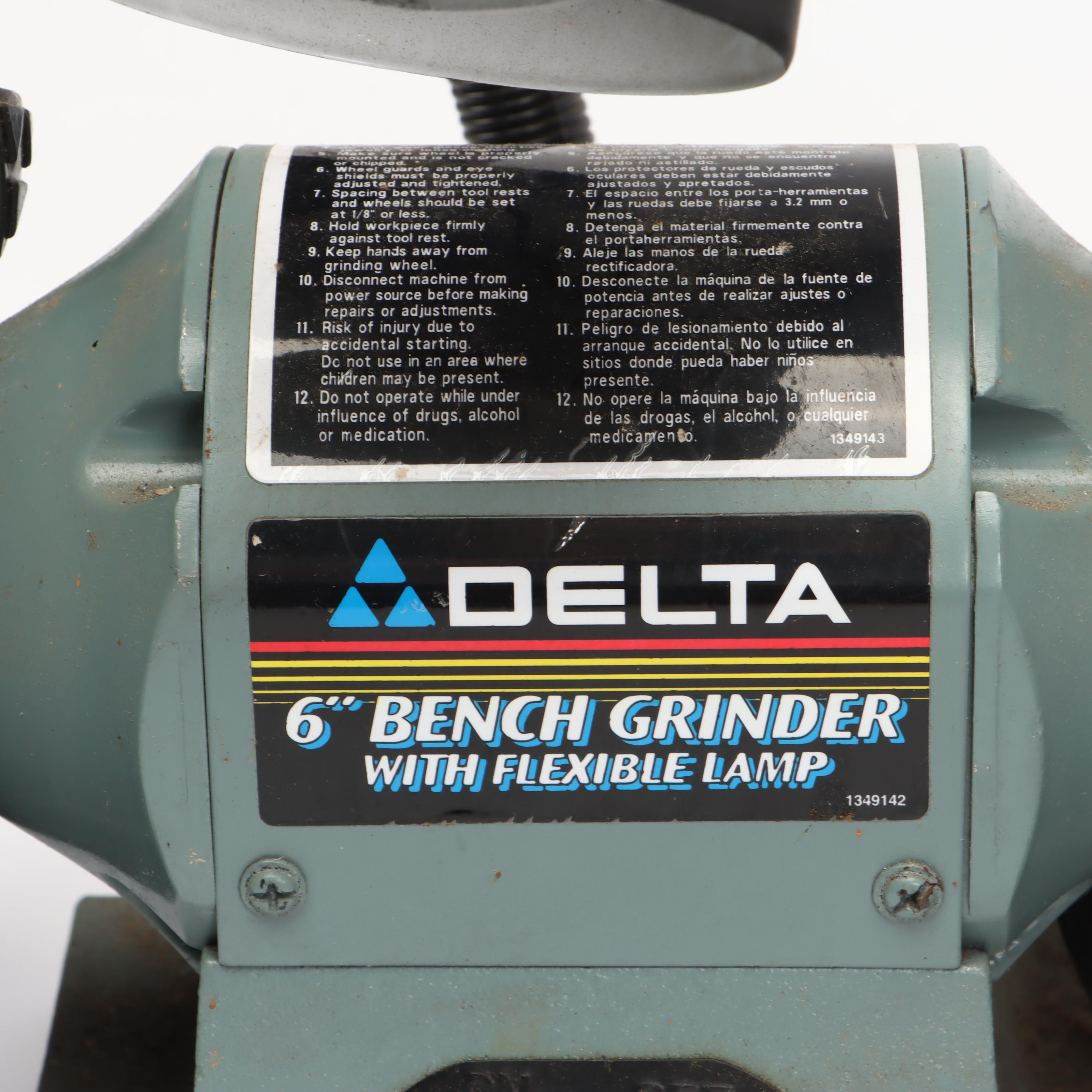 Delta Bench Grinder, EverSmart Charger, and Other Tool Accessories