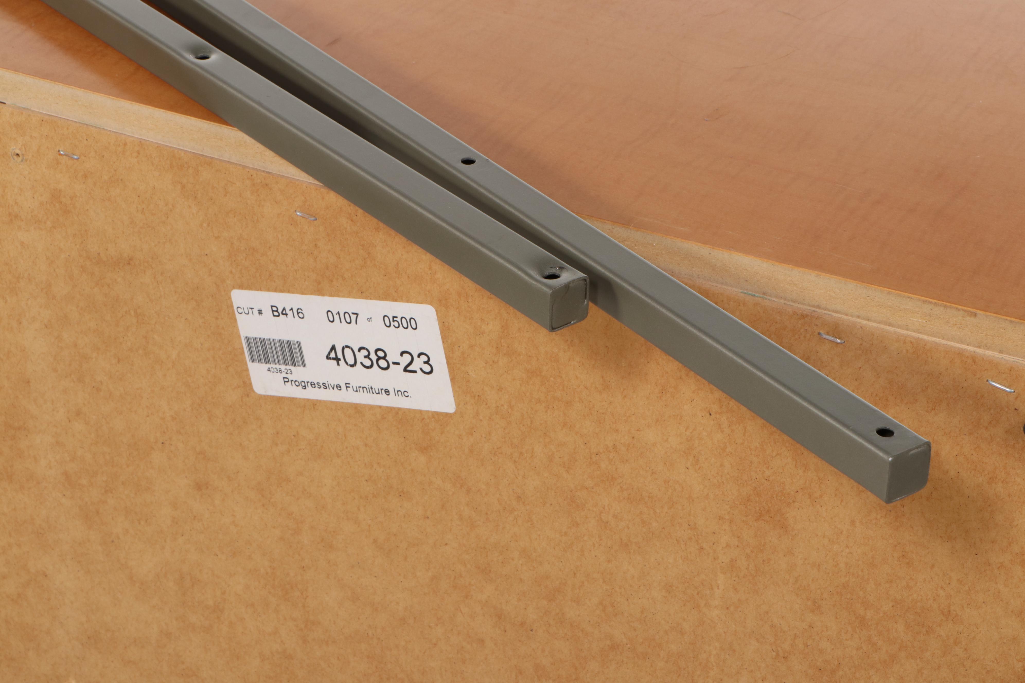 Progressive Furniture Contemporary Style Maple Finish Dresser with Metal Accents