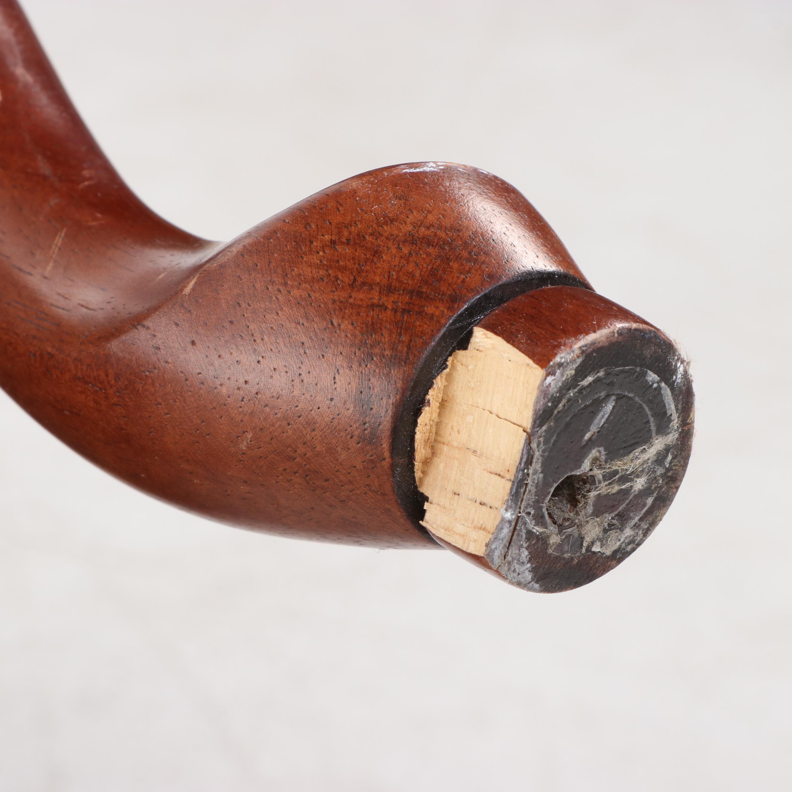 Best Chairs Inc. Queen Anne Style Hardwood and Upholstered Armchair