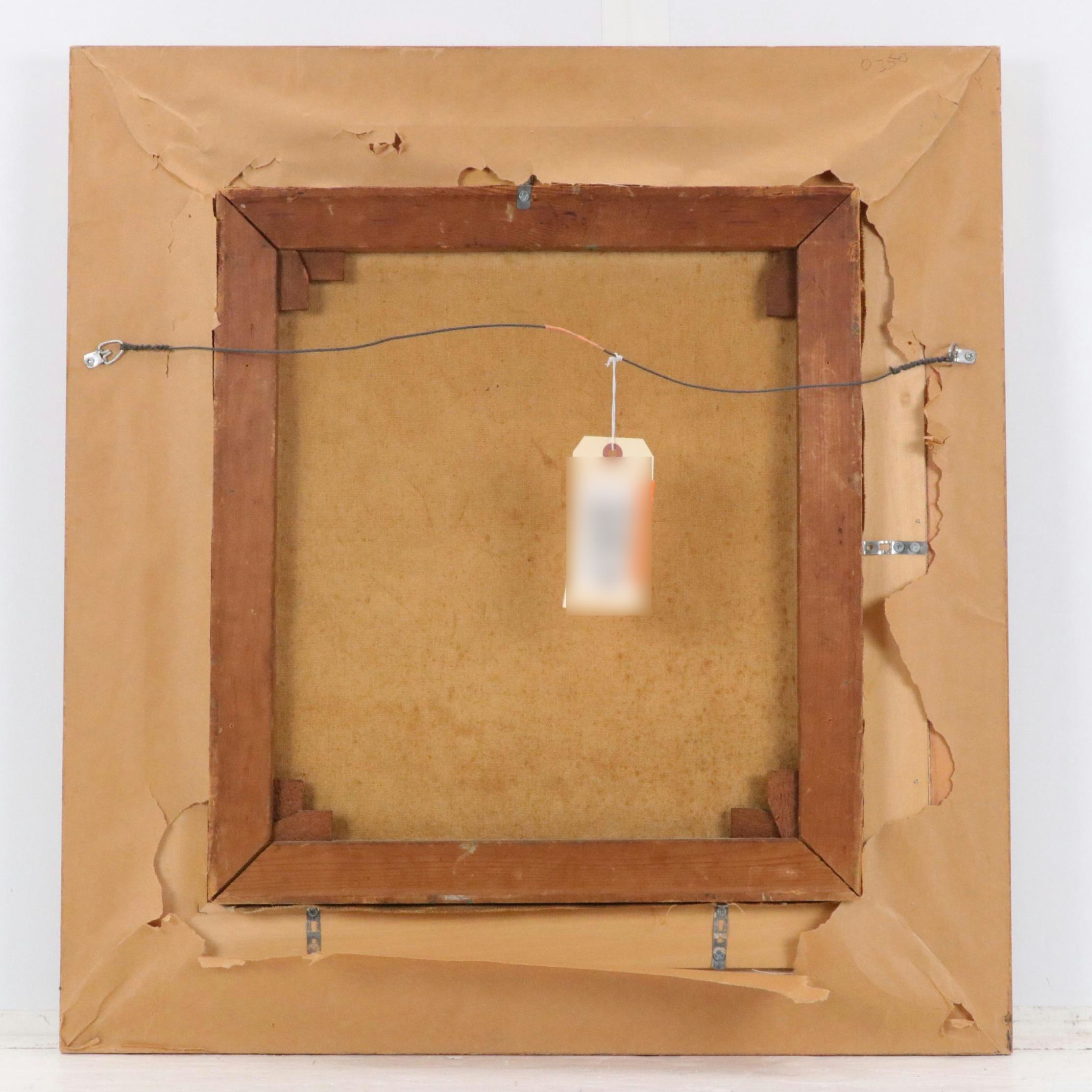 Impasto Floral Still Life Oil Painting, 1926