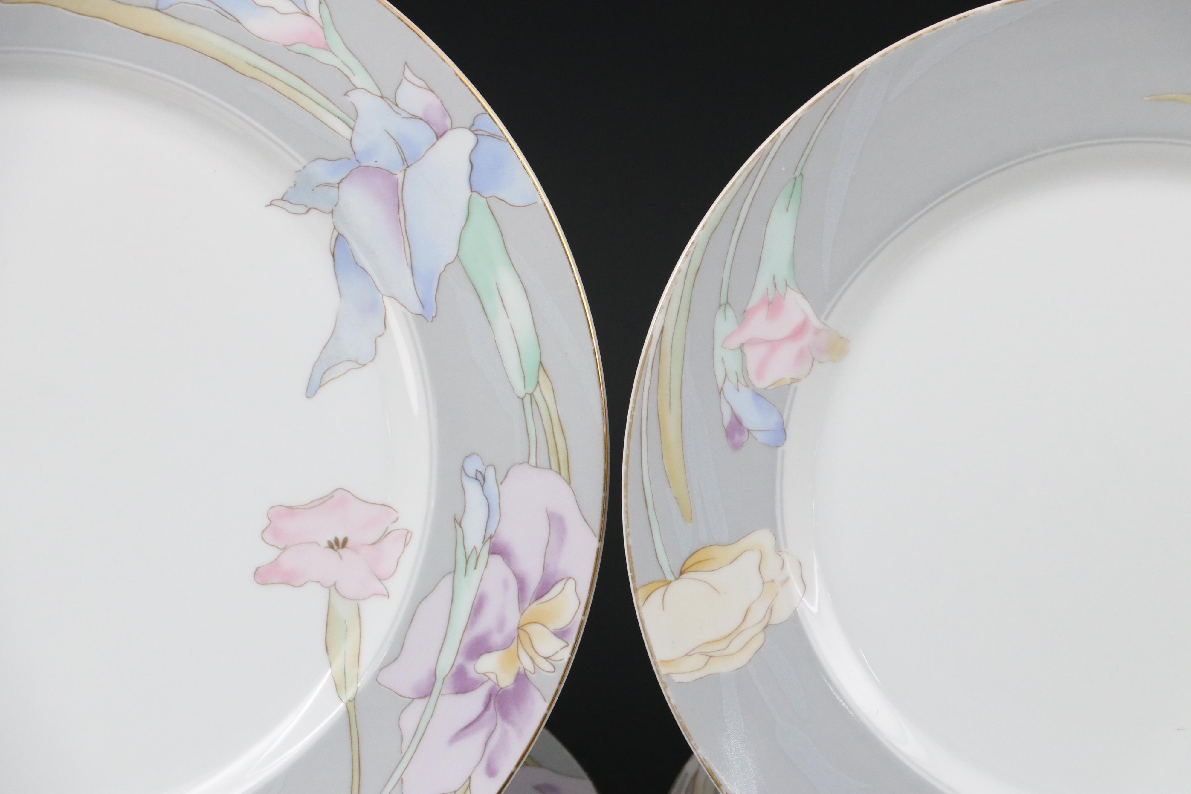 Mikasa "Charisma Gray" Porcelain Tableware, Late 20th Century