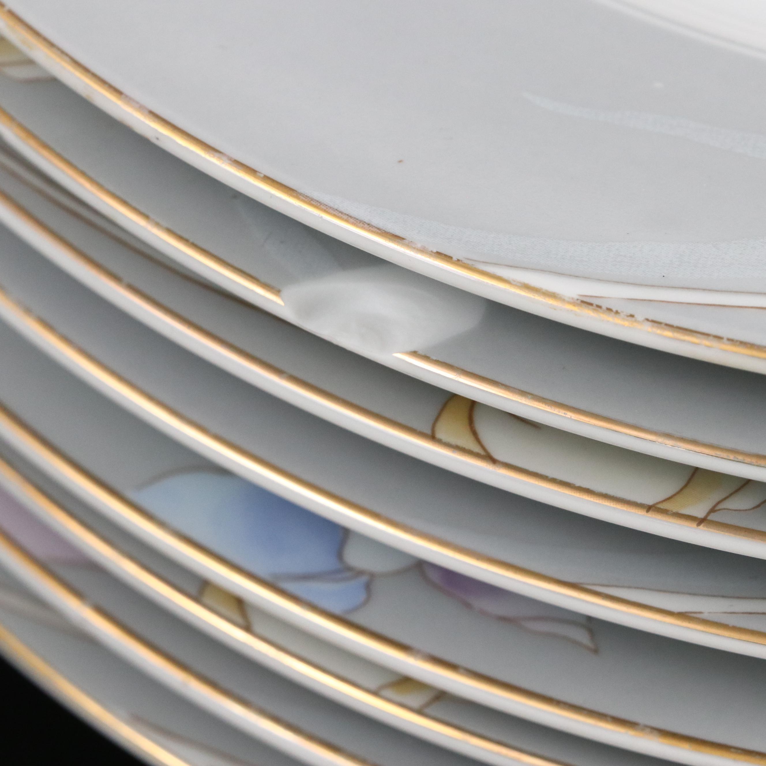 Mikasa "Charisma Gray" Porcelain Tableware, Late 20th Century