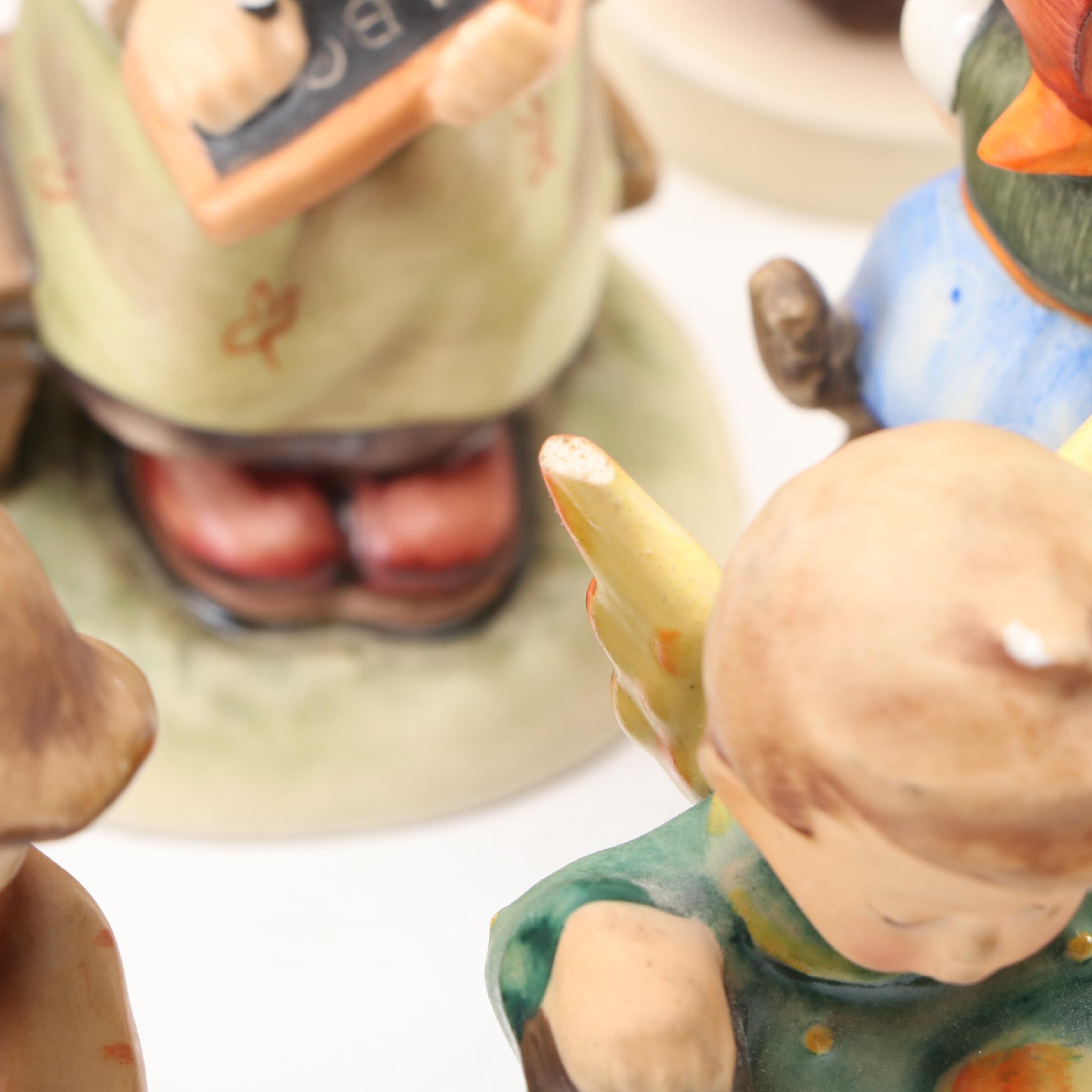 Goebel "Little Gardener," "Apple Tree Girl" and More Porcelain Hummel Figurines