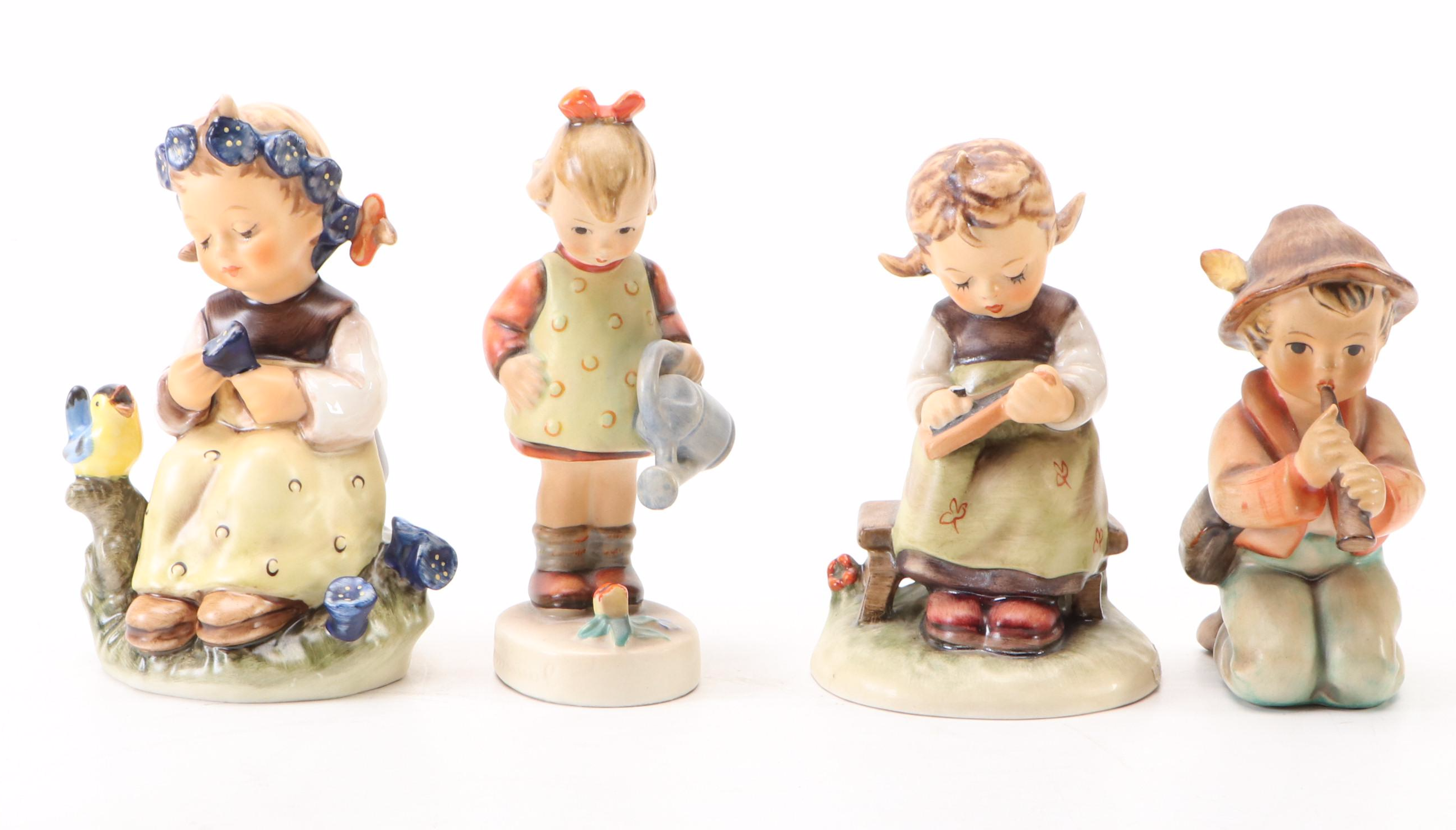 Goebel "Little Gardener," "Apple Tree Girl" and More Porcelain Hummel Figurines