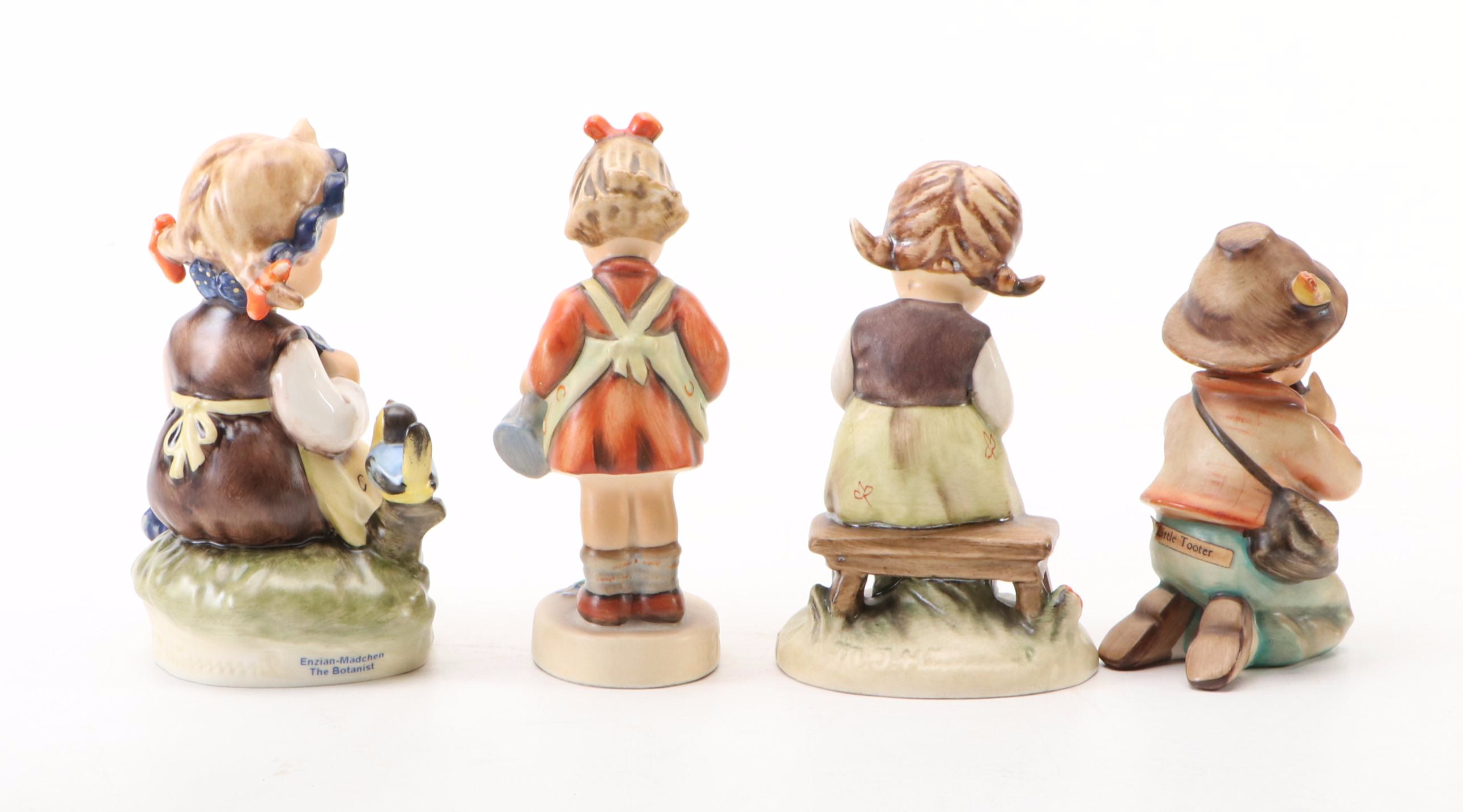 Goebel "Little Gardener," "Apple Tree Girl" and More Porcelain Hummel Figurines