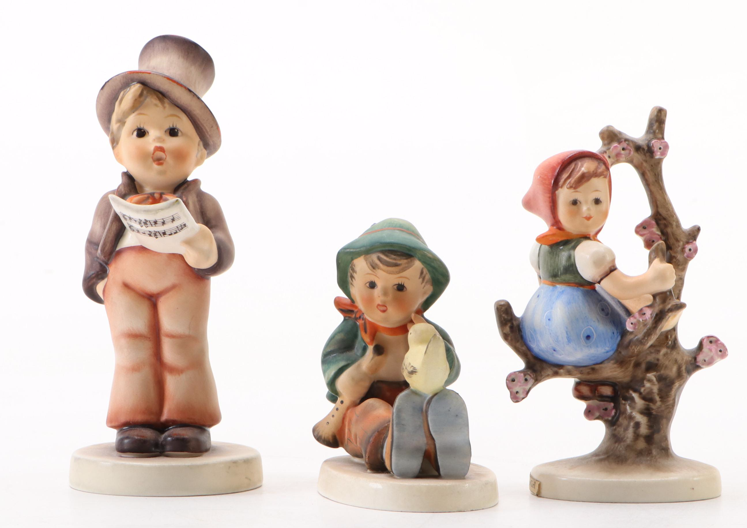Goebel "Little Gardener," "Apple Tree Girl" and More Porcelain Hummel Figurines