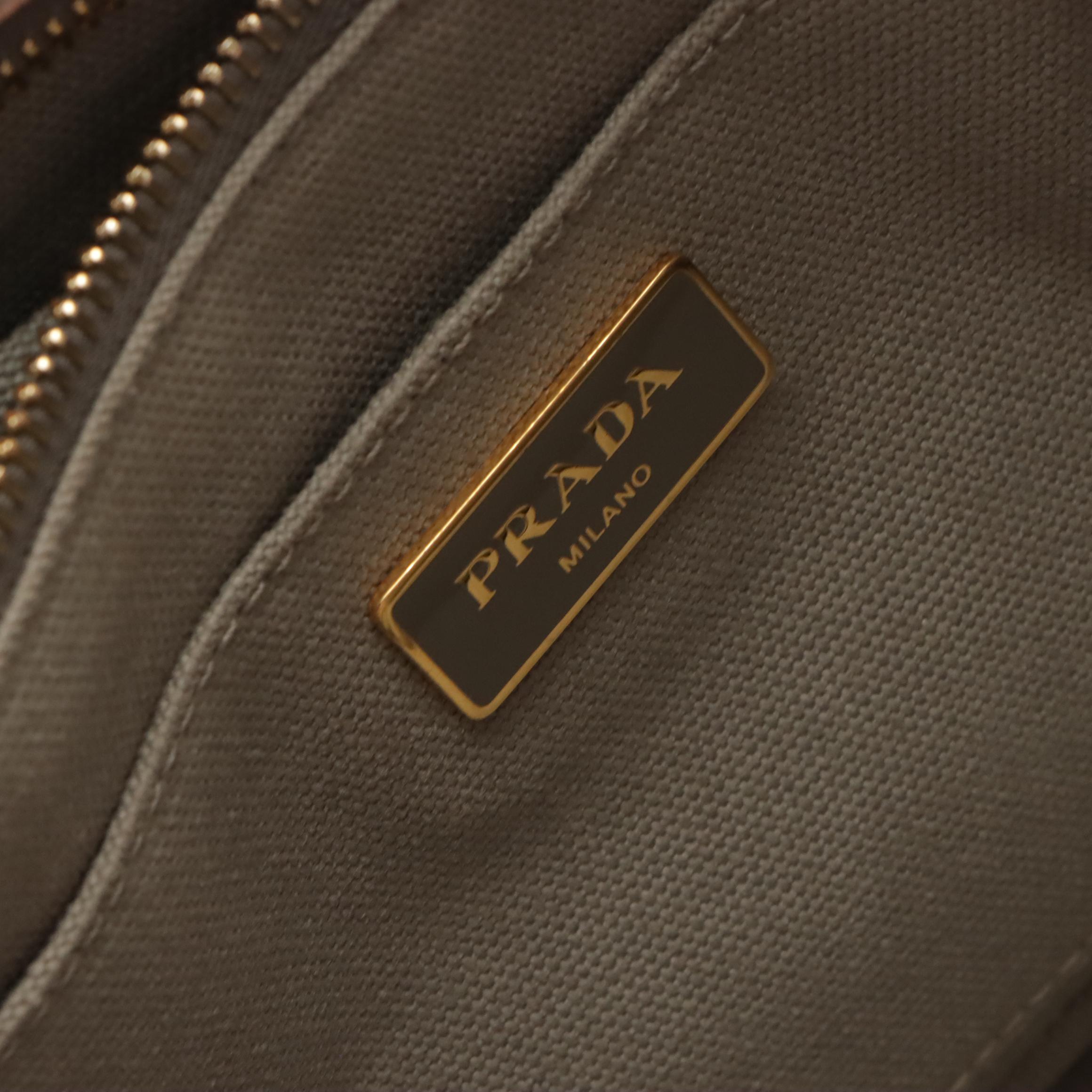 Prada Floral Print Canvas Stampata Tote Bag