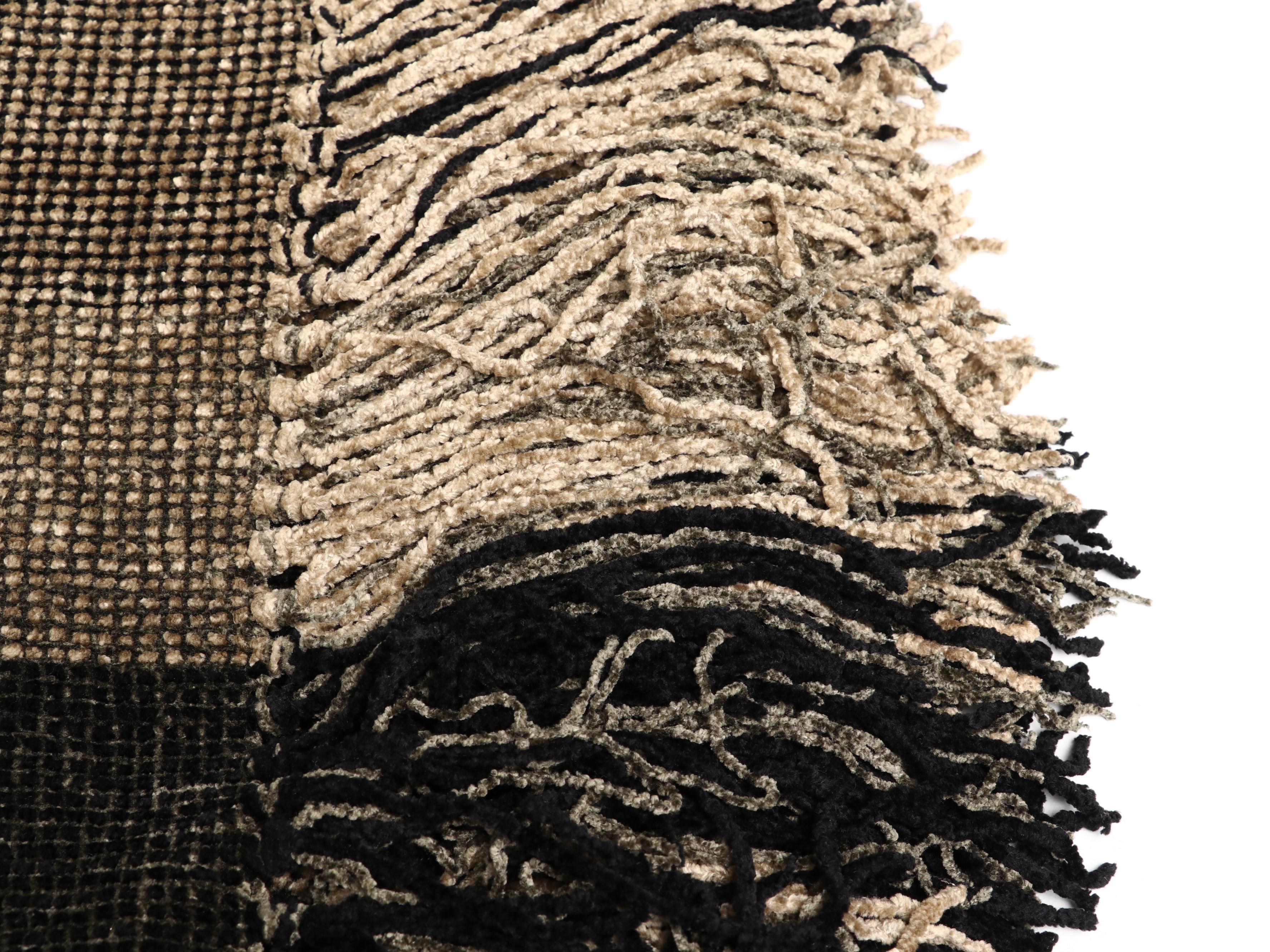 Handwoven Churchill Weavers Chenille Throw Blanket