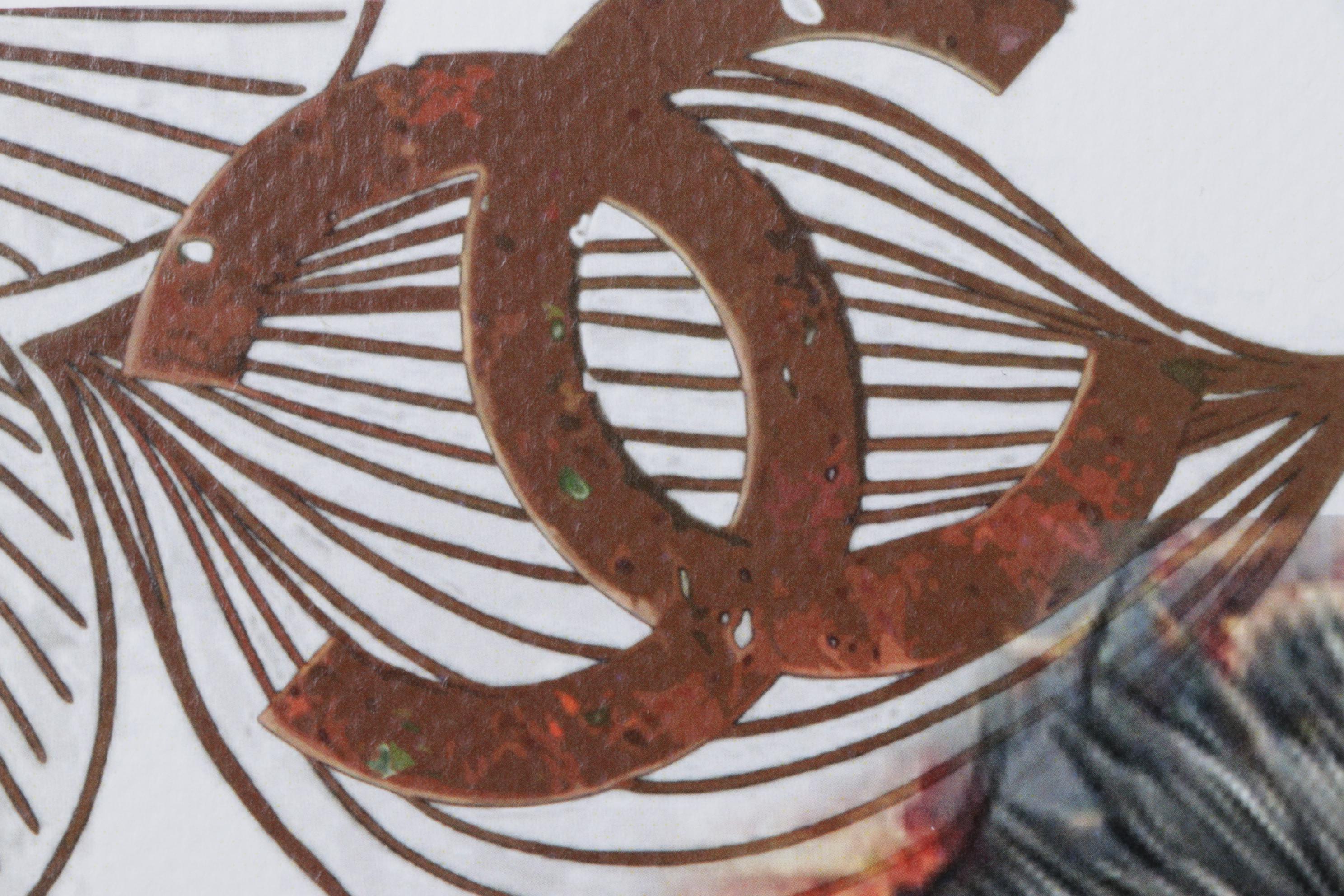 Death NYC Pop Art Graphic Print Homage to Chanel