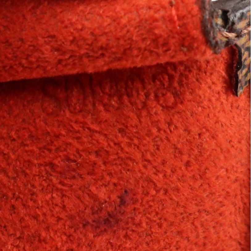 Louis Vuitton Bucket Bag Pouch in Damier Ebene Canvas