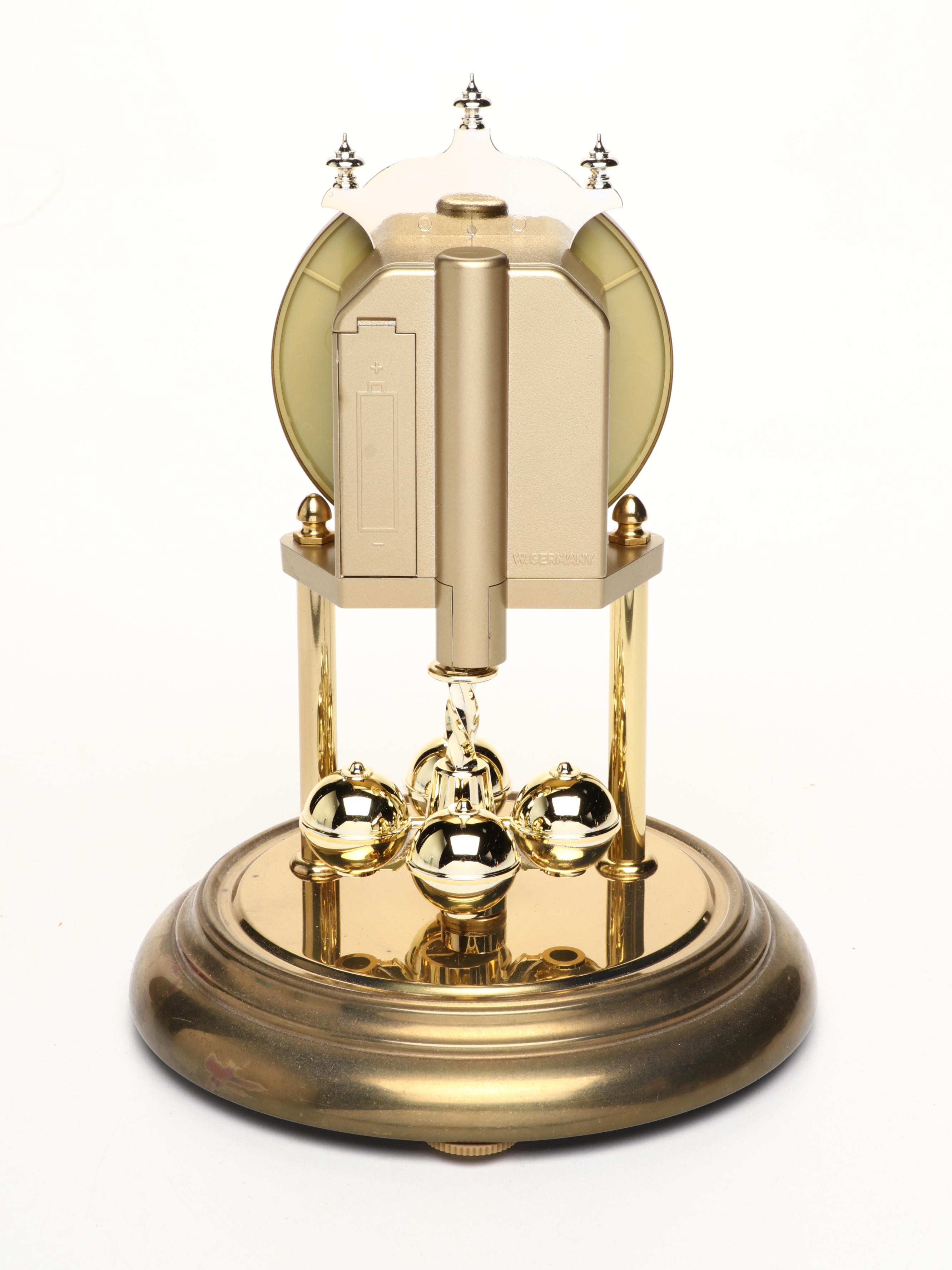 Linden Resin Anniversary Clock, Mid to Late 20th C.