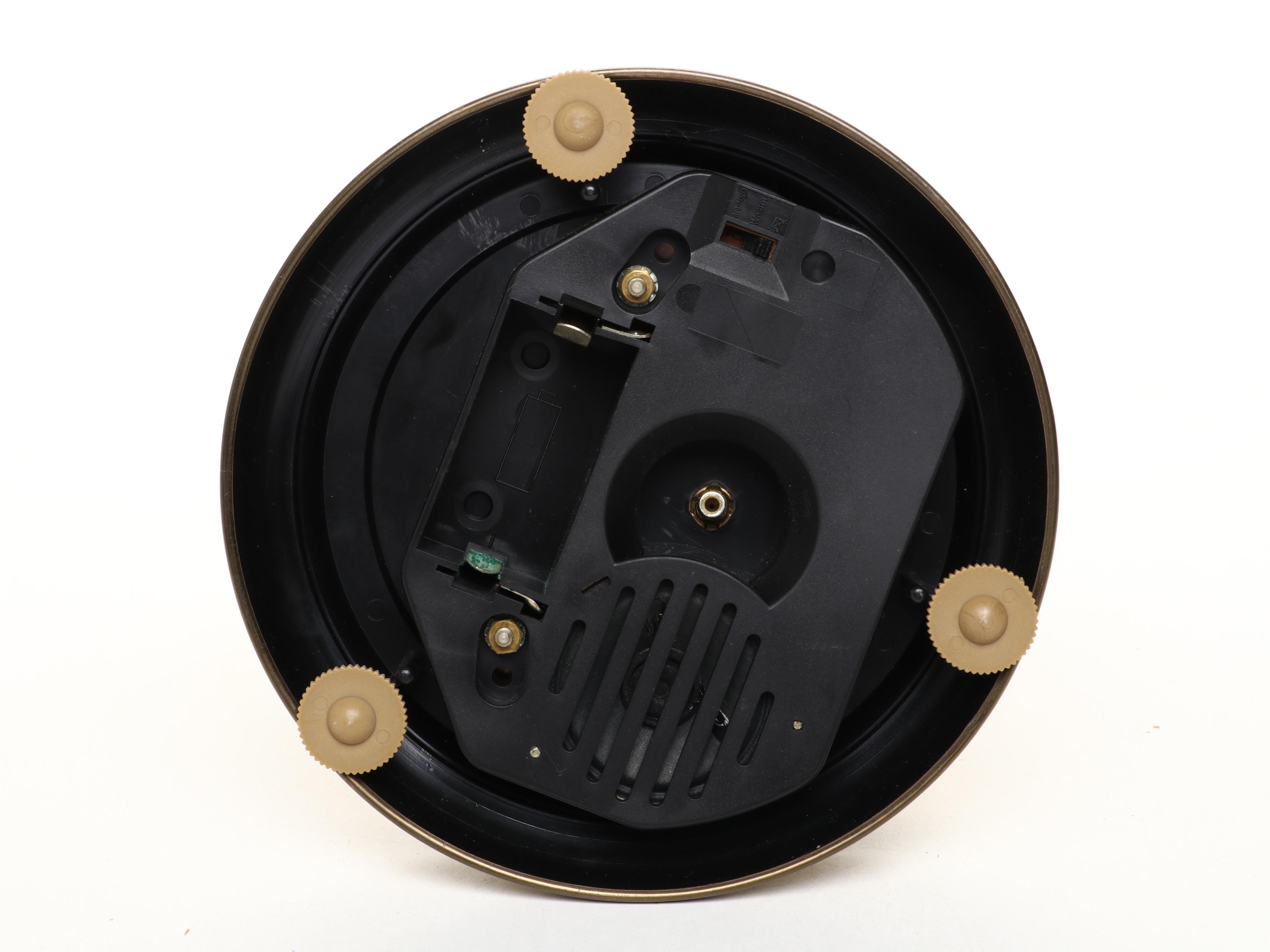 Linden Resin Anniversary Clock, Mid to Late 20th C.