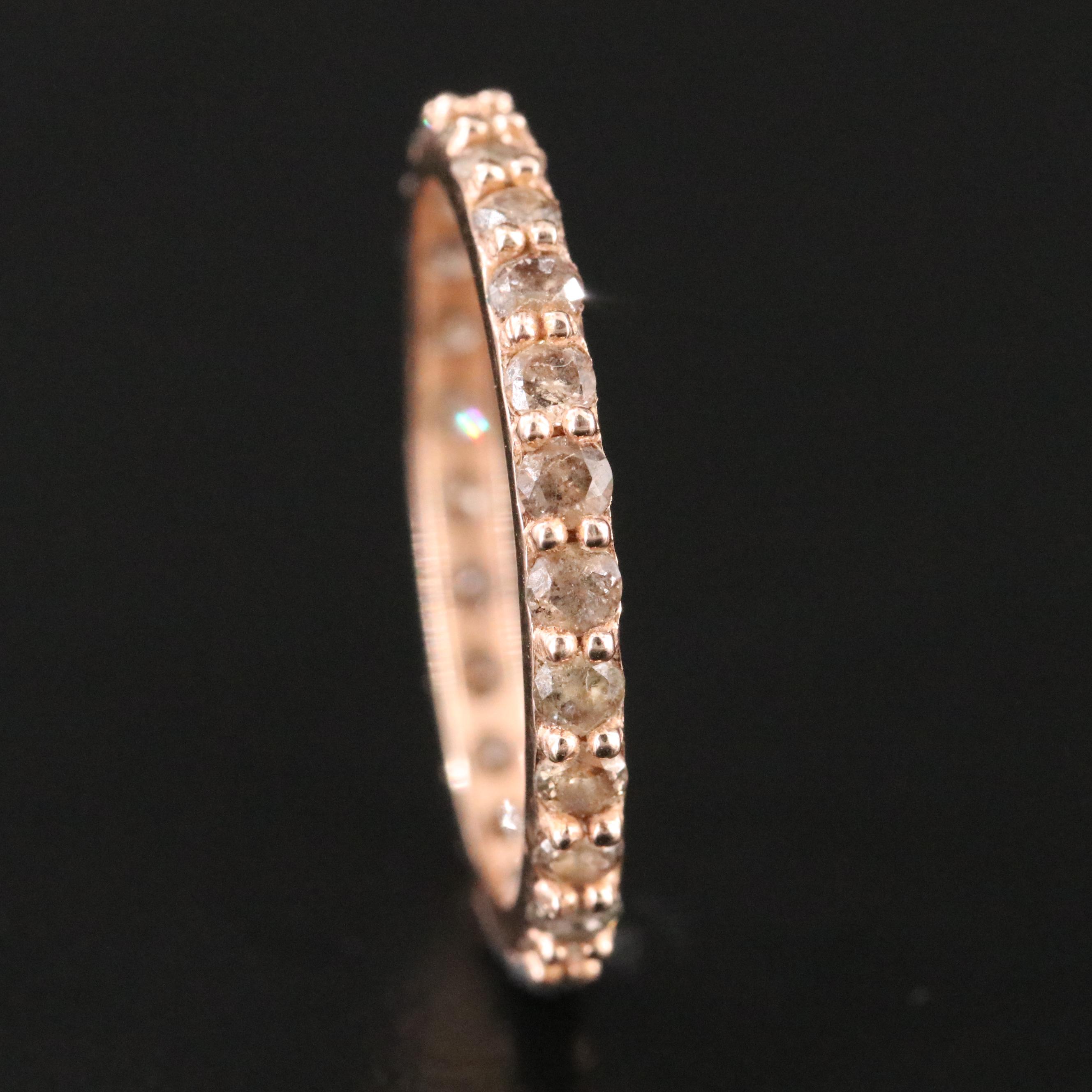 14K 0.97 CTW Diamond Eternity Band