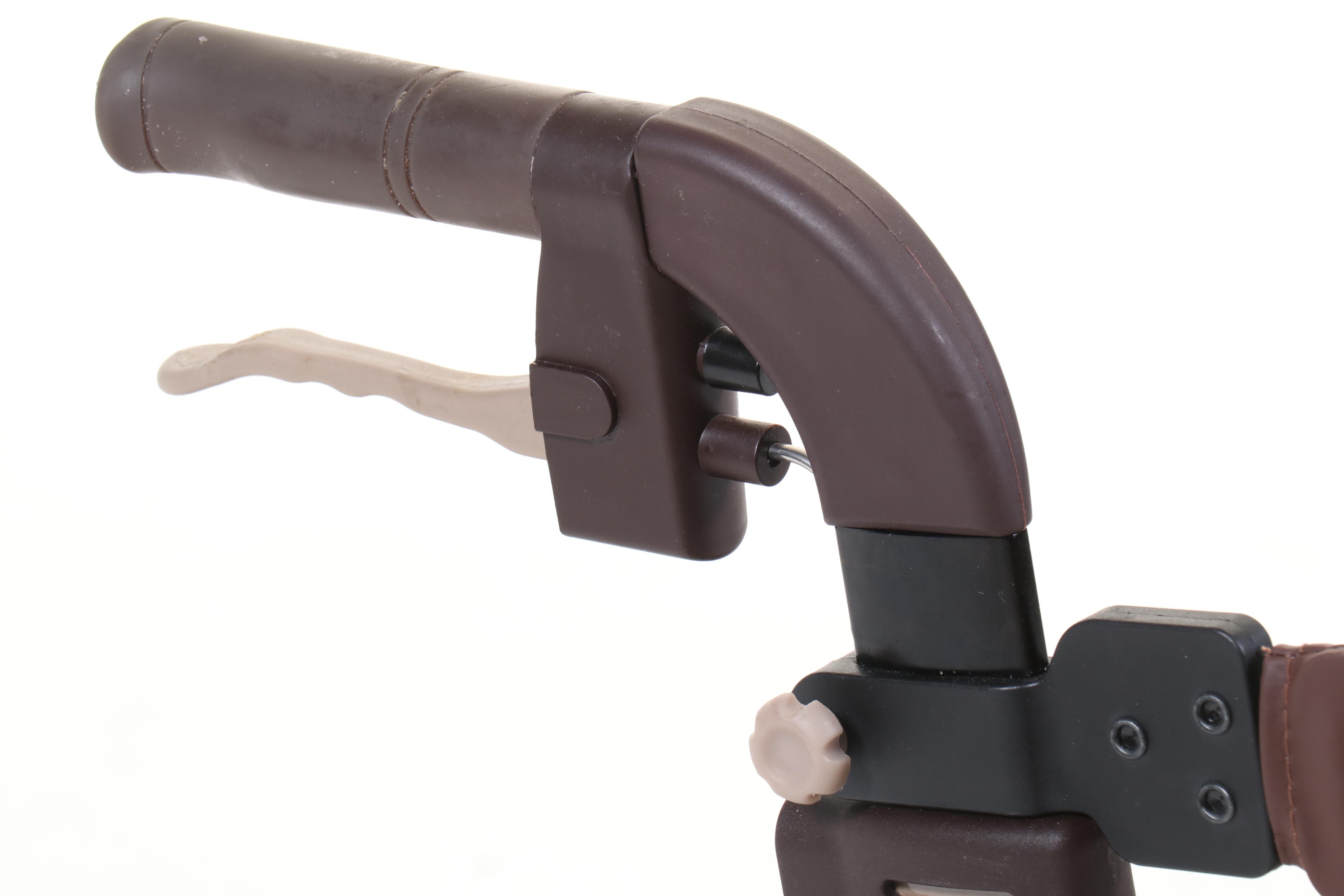 Drive Medical Nitro DLX Foldable Walker with Seat