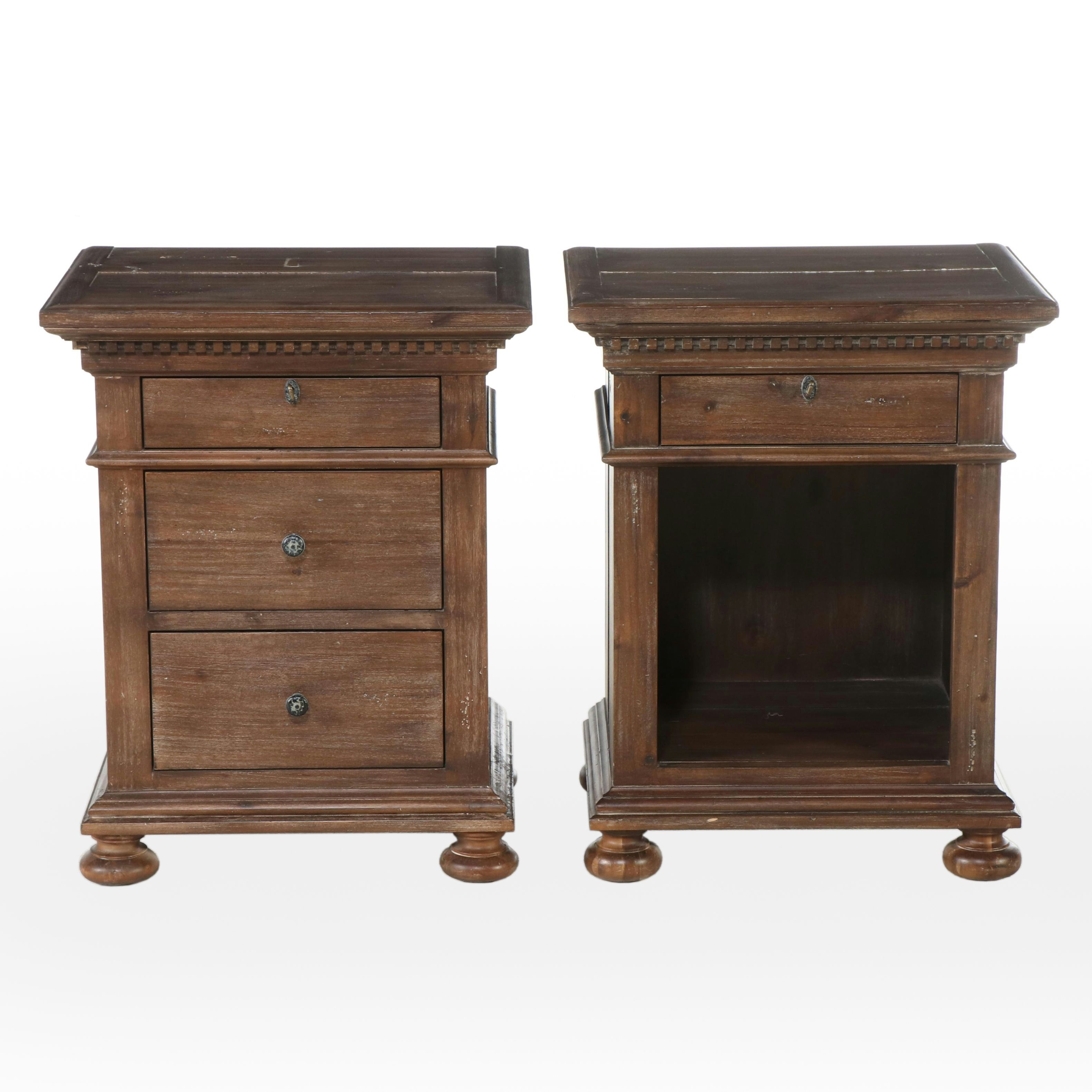 Two Restoration Hardware "St. James" Nightstands