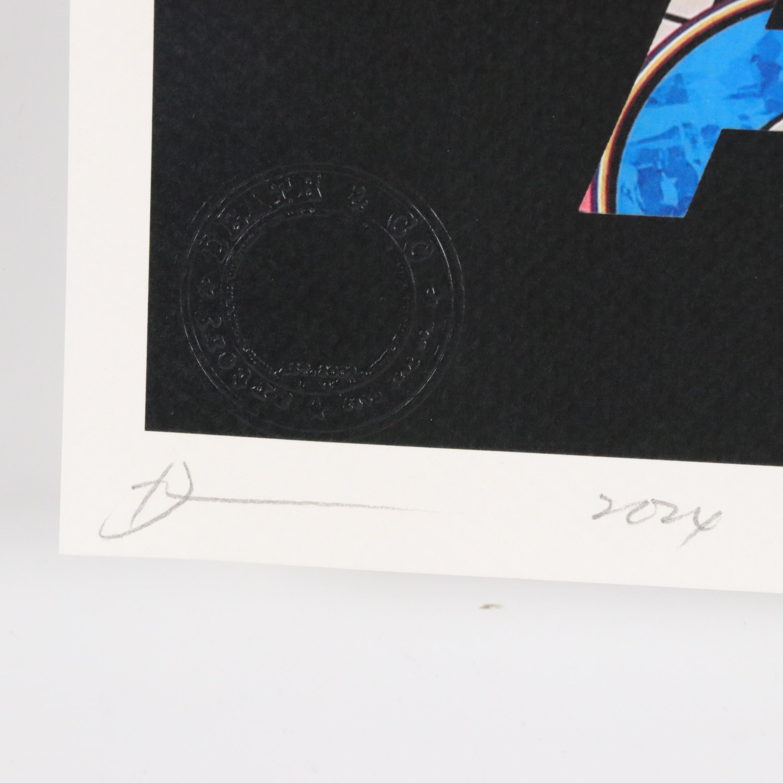 Death NYC Pop Art Digital Graphic Print Featuring Murakami "Come As You Are"