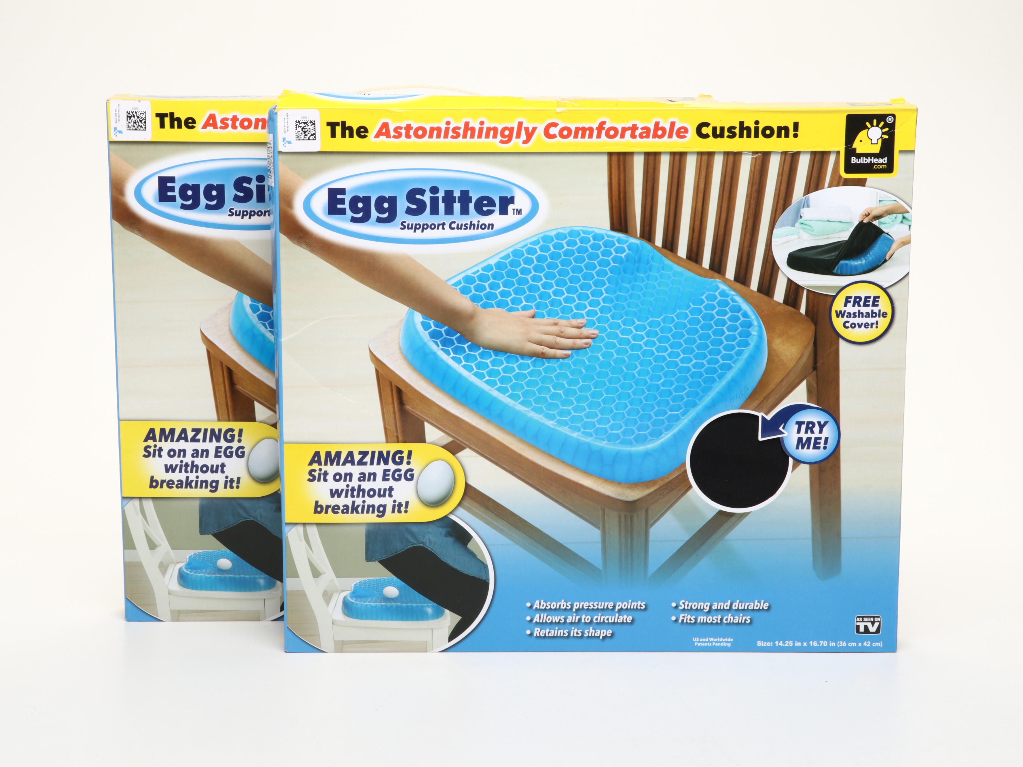 BulbHead Egg Sitter Elasta-Core Support Cushions with Capresso Iced Tea Maker