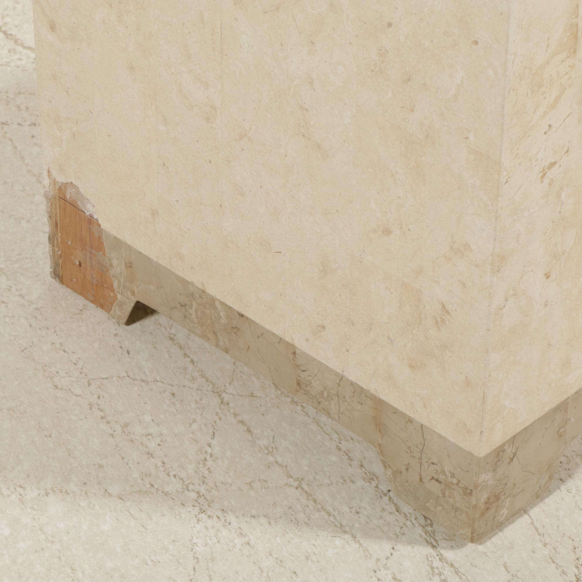 Marquis Collection of Beverly Hills Tessellated Stone Display Shelves, Four