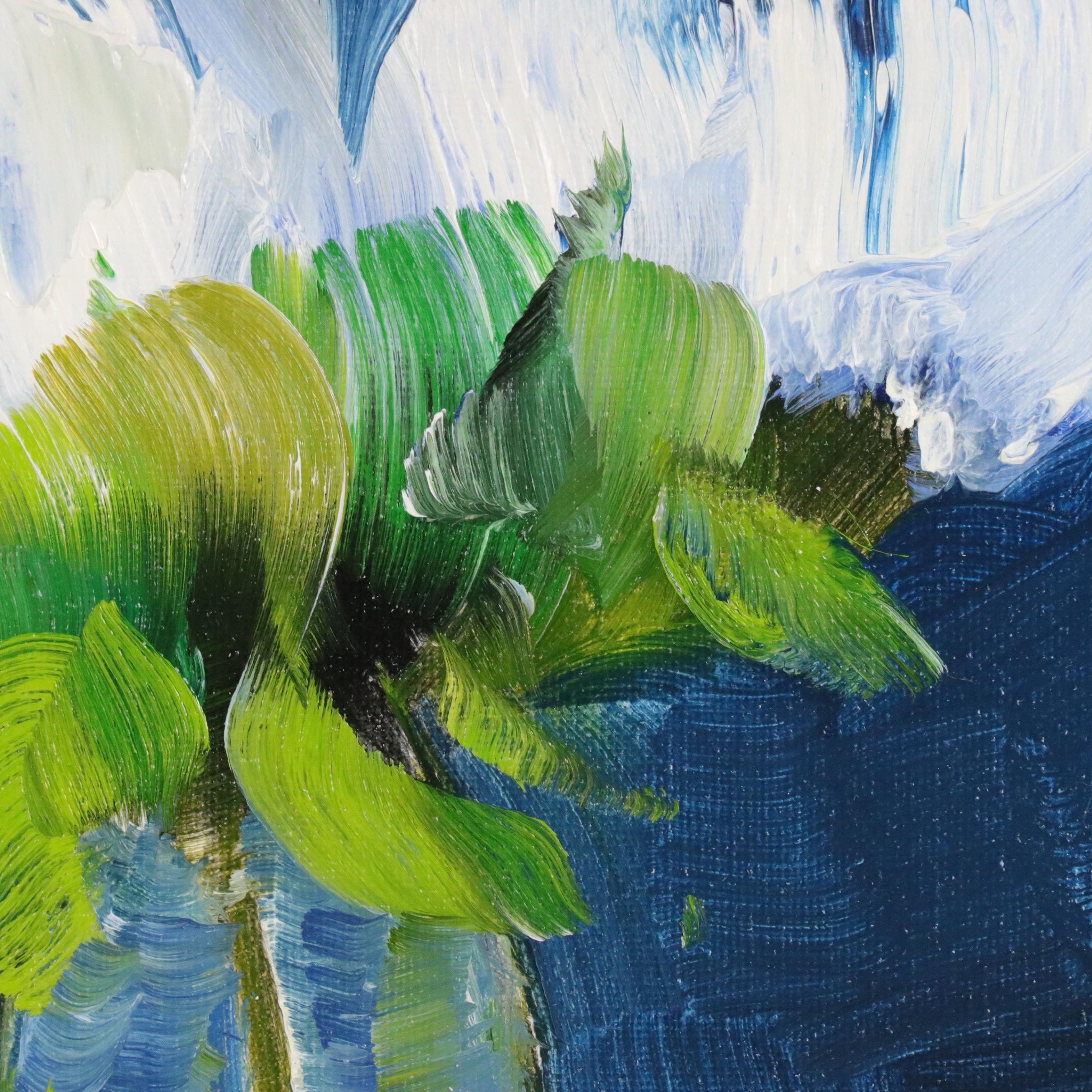 José M. Lima Floral Still Life Oil Painting, 2025