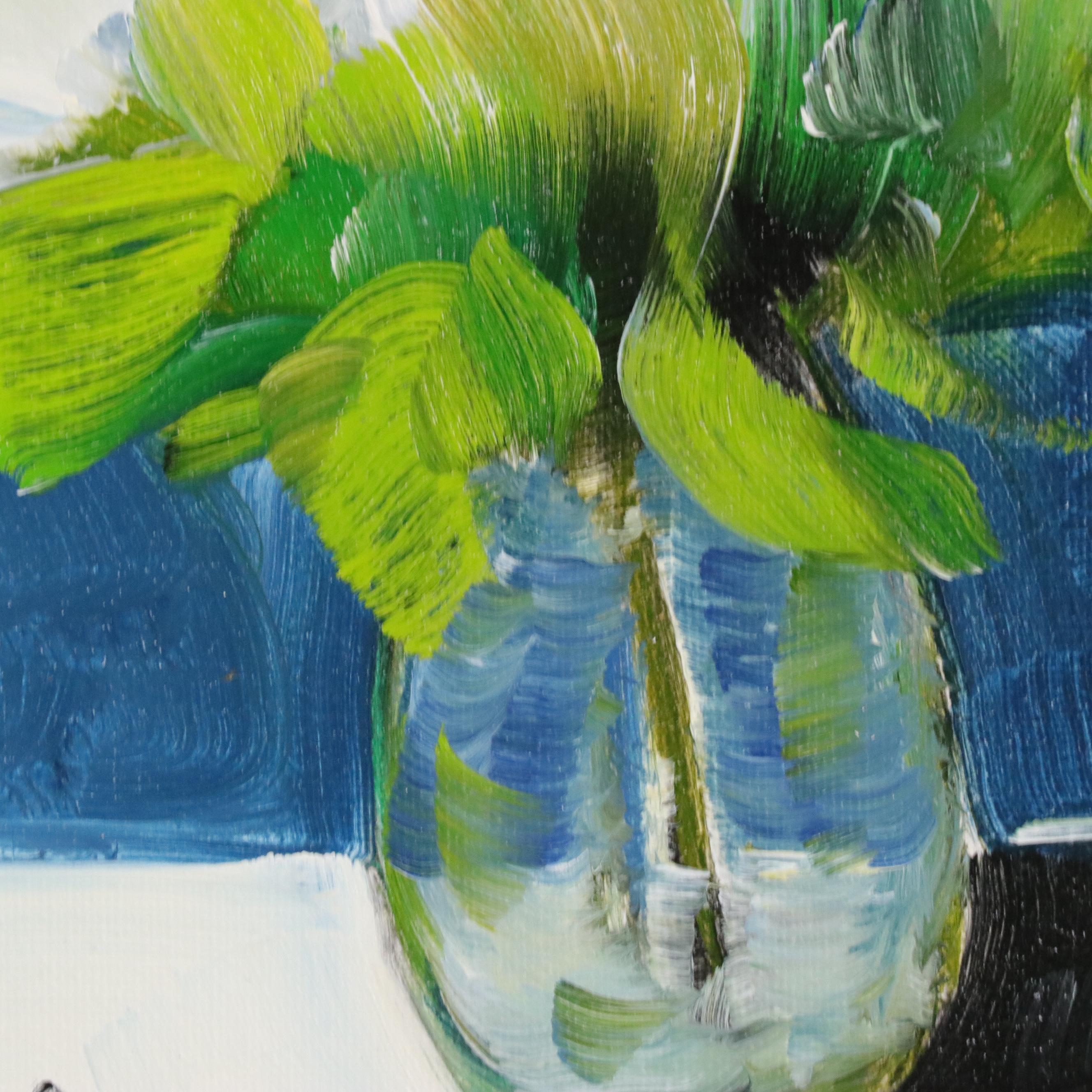 José M. Lima Floral Still Life Oil Painting, 2025