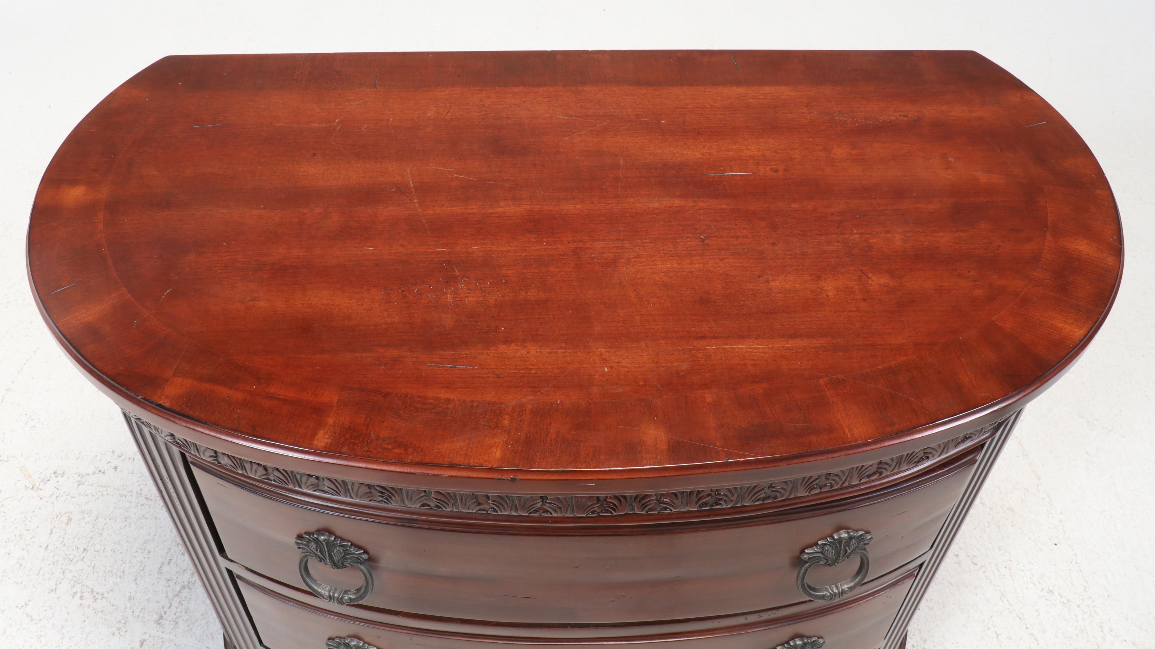 Classical Style Cherrywood Three-Drawer Chest