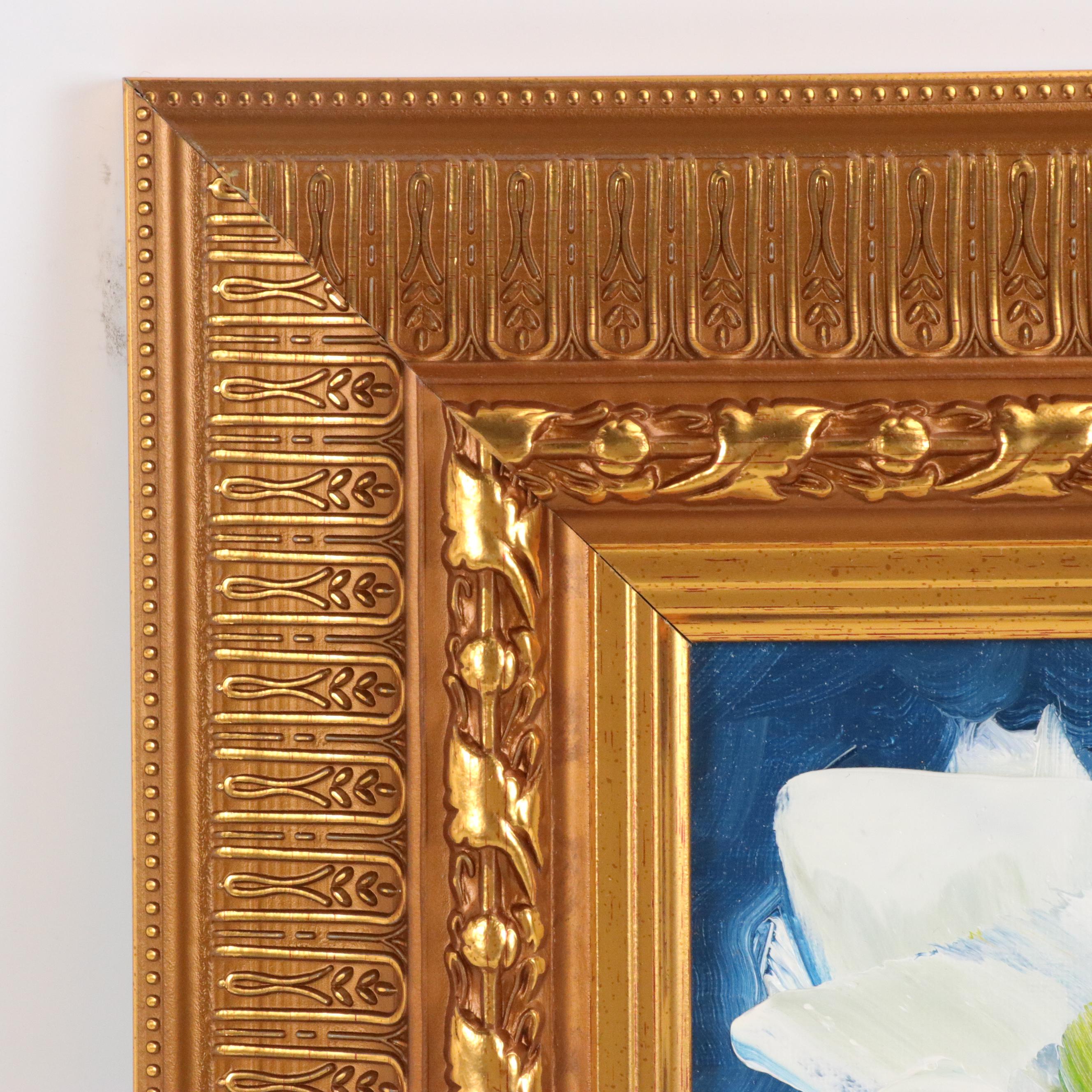 José M. Lima Floral Still Life Oil Painting, 2025