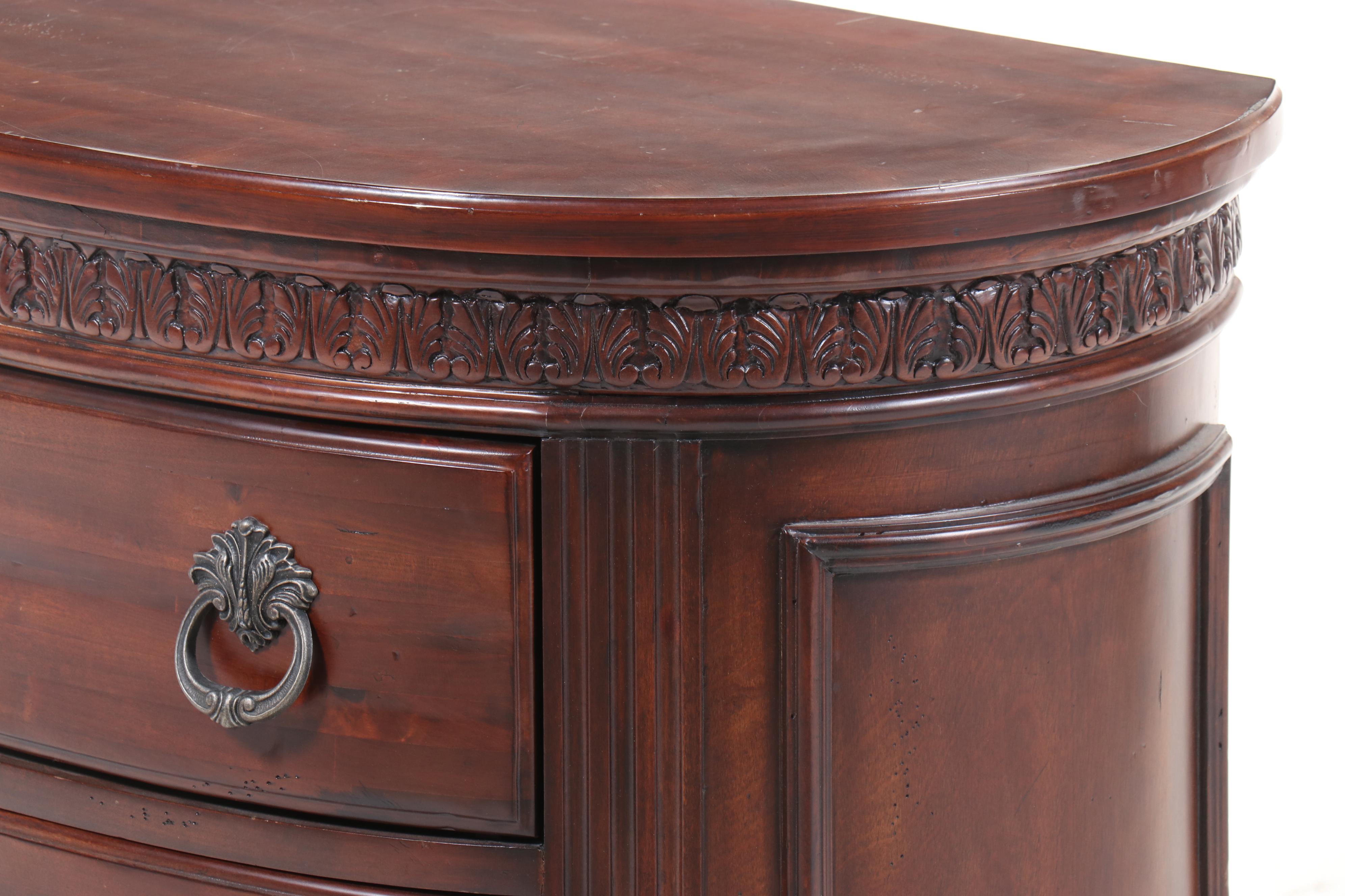 Classical Style Cherrywood Three-Drawer Chest
