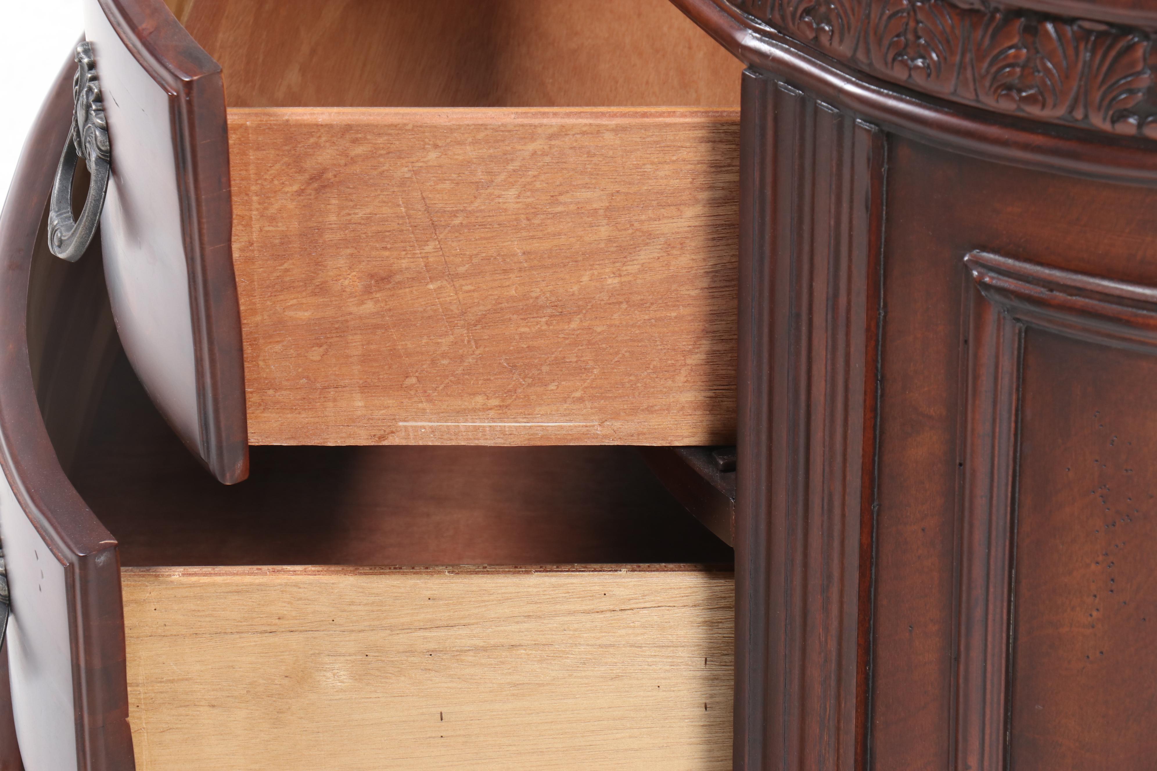 Classical Style Cherrywood Three-Drawer Chest