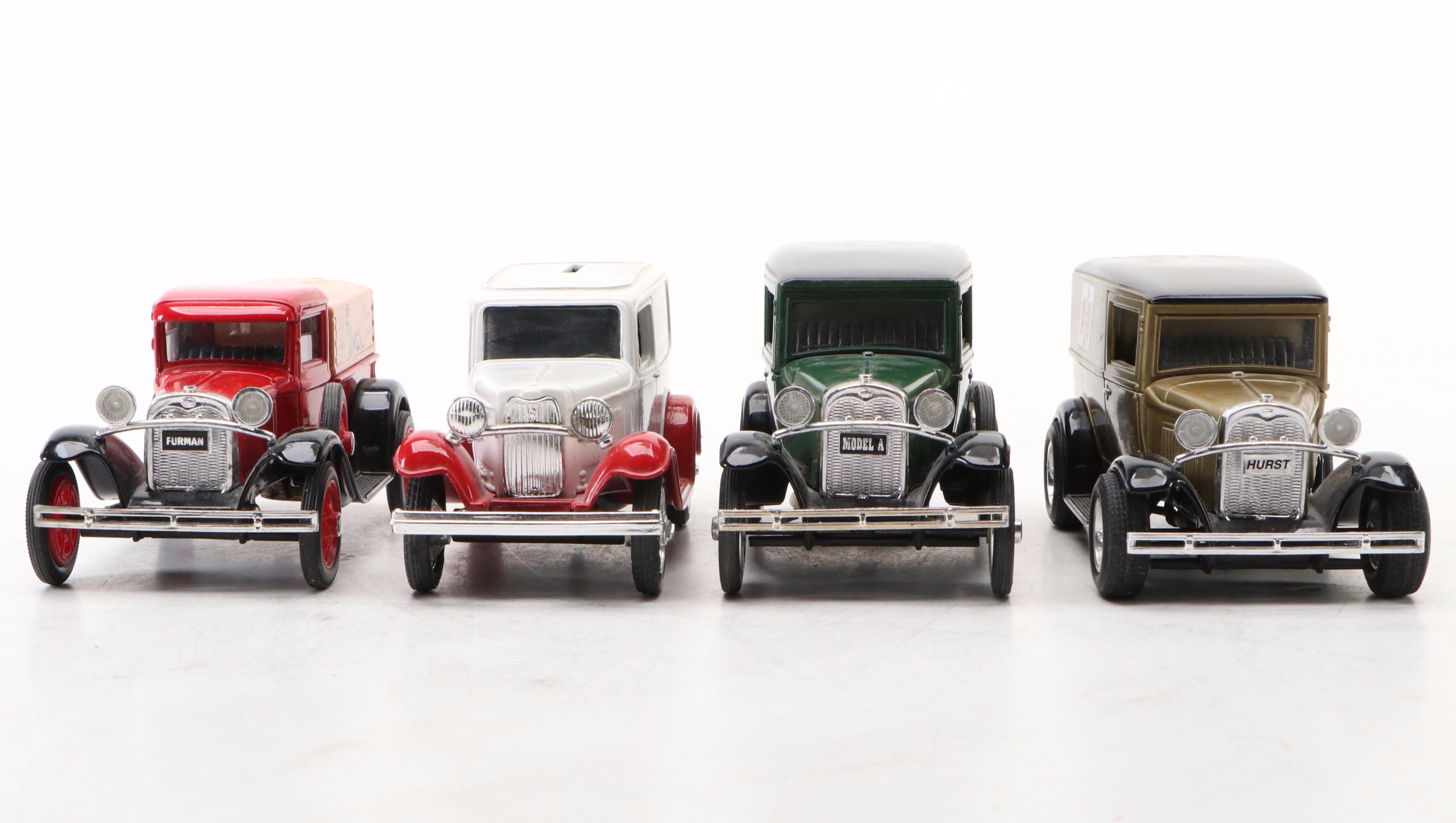 Ertl, Liberty Classics, and Other Ford Model A Diecast Coin Banks